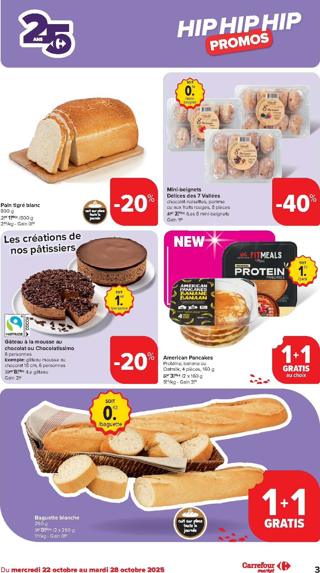 carrefour - De Carrefour Market folder geldig vanaf 22/10 t/m 28/10 - page: 3