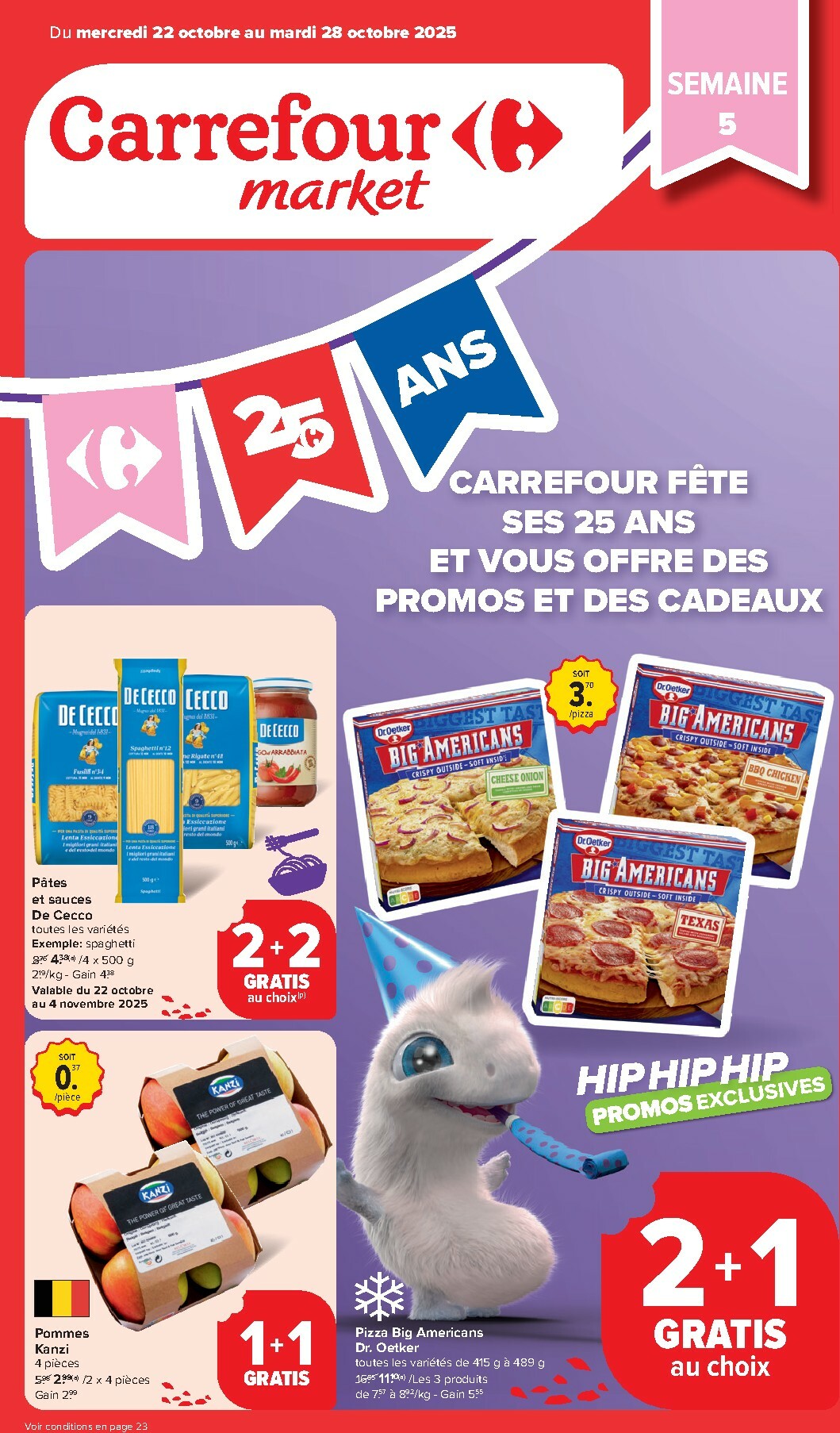 carrefour - De Carrefour Market folder geldig vanaf 22/10 t/m 28/10