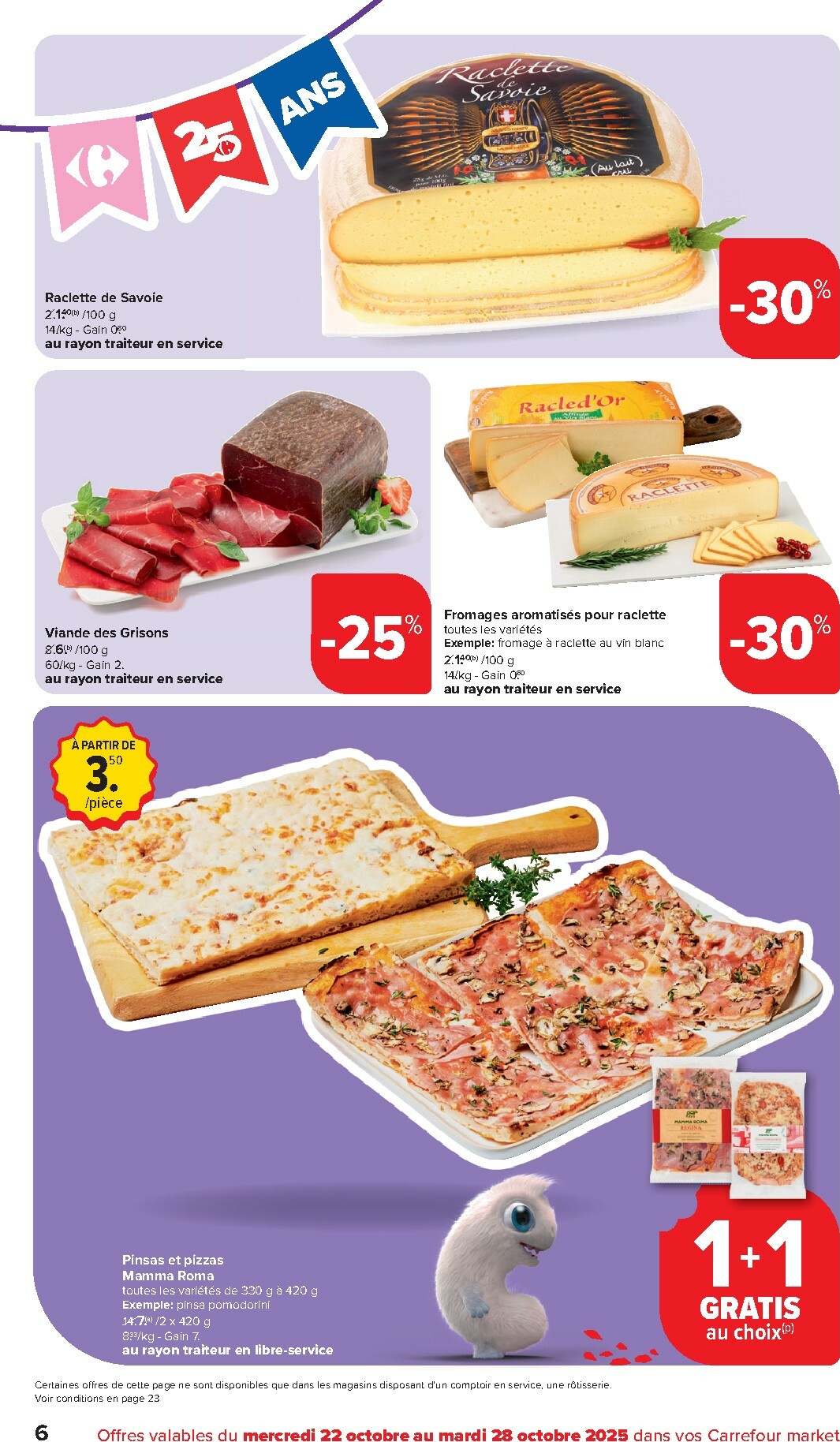 carrefour - De Carrefour Market folder geldig vanaf 22/10 t/m 28/10 - page: 6