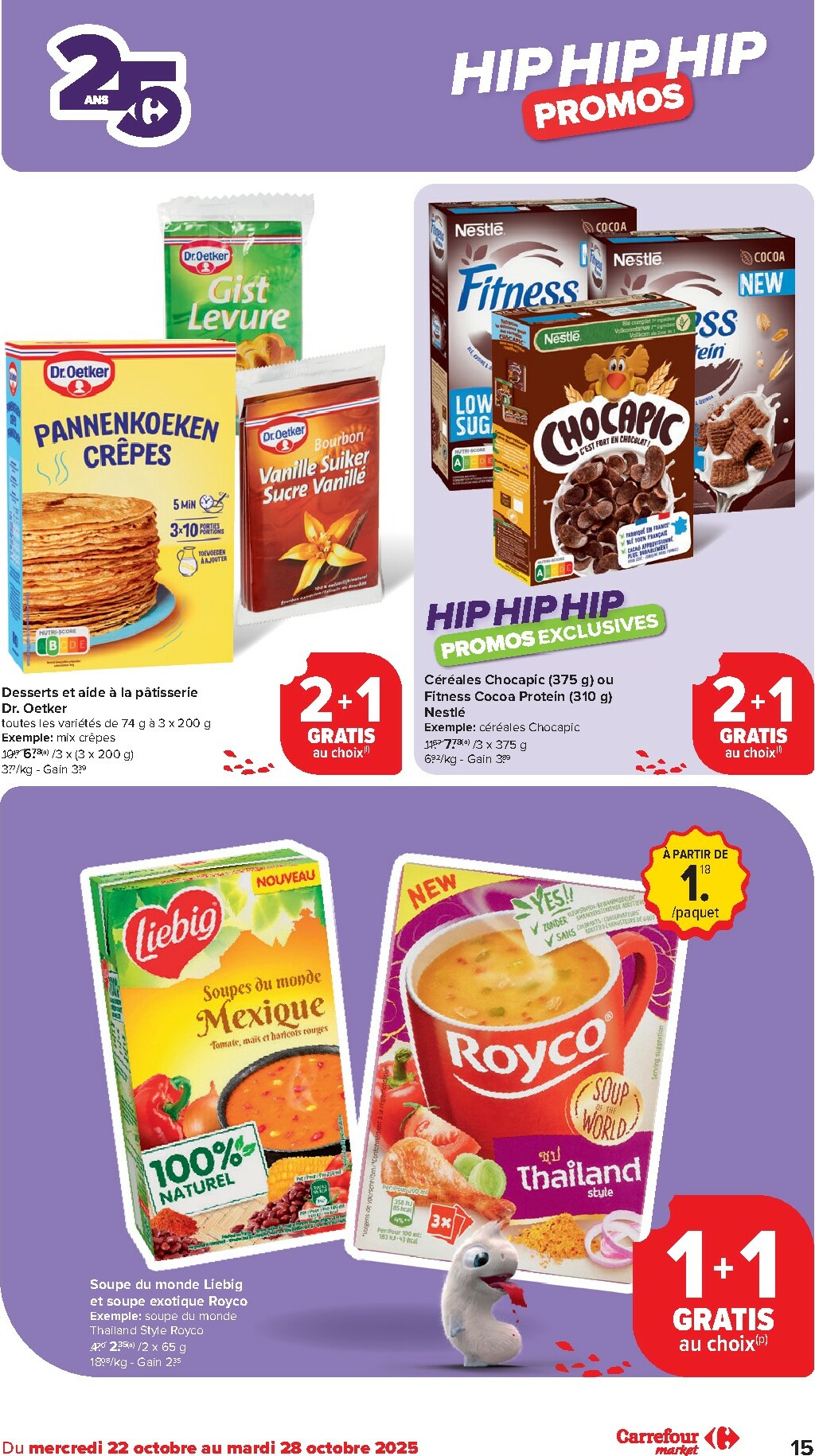 carrefour - De Carrefour Market folder geldig vanaf 22/10 t/m 28/10 - page: 15