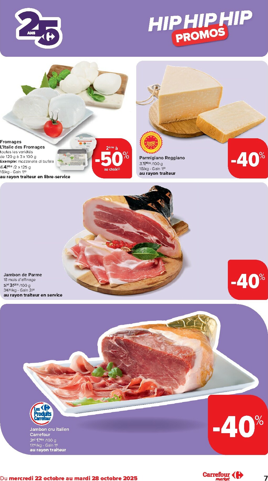 carrefour - De Carrefour Market folder geldig vanaf 22/10 t/m 28/10 - page: 7