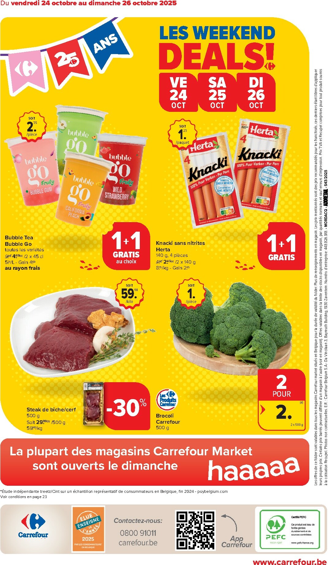 carrefour - De Carrefour Market folder geldig vanaf 22/10 t/m 28/10 - page: 24