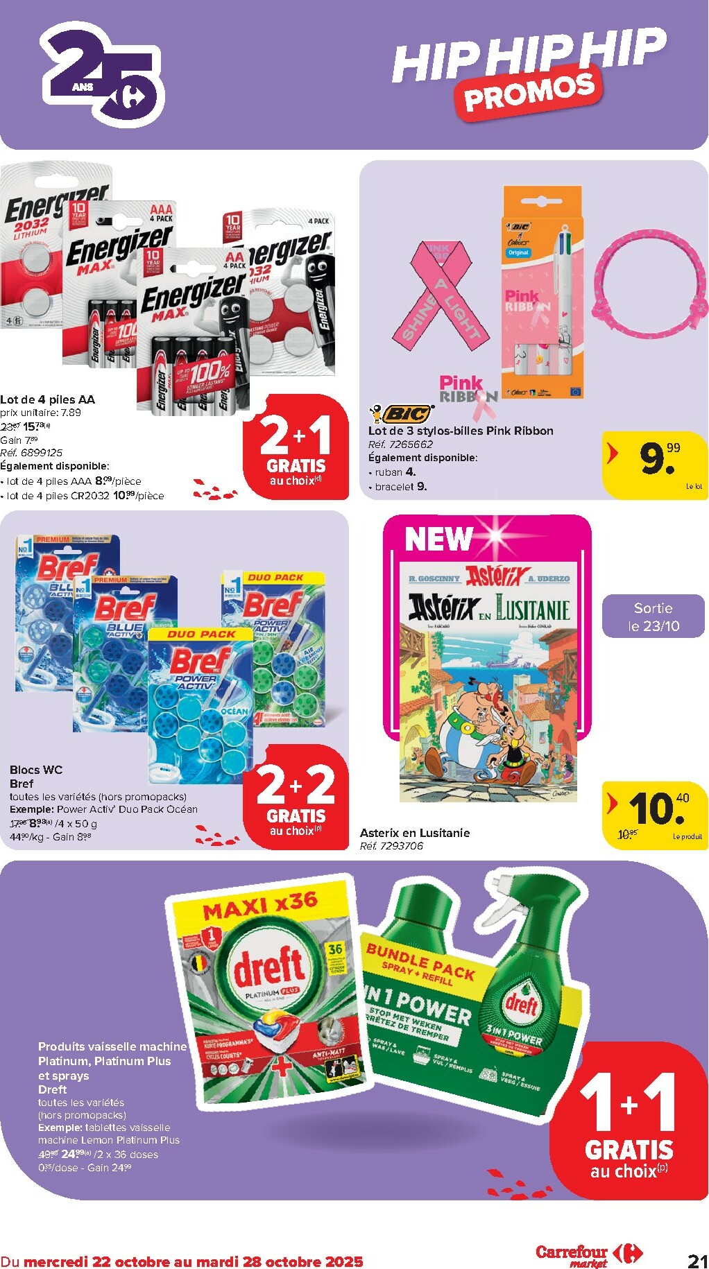 carrefour - De Carrefour Market folder geldig vanaf 22/10 t/m 28/10 - page: 21