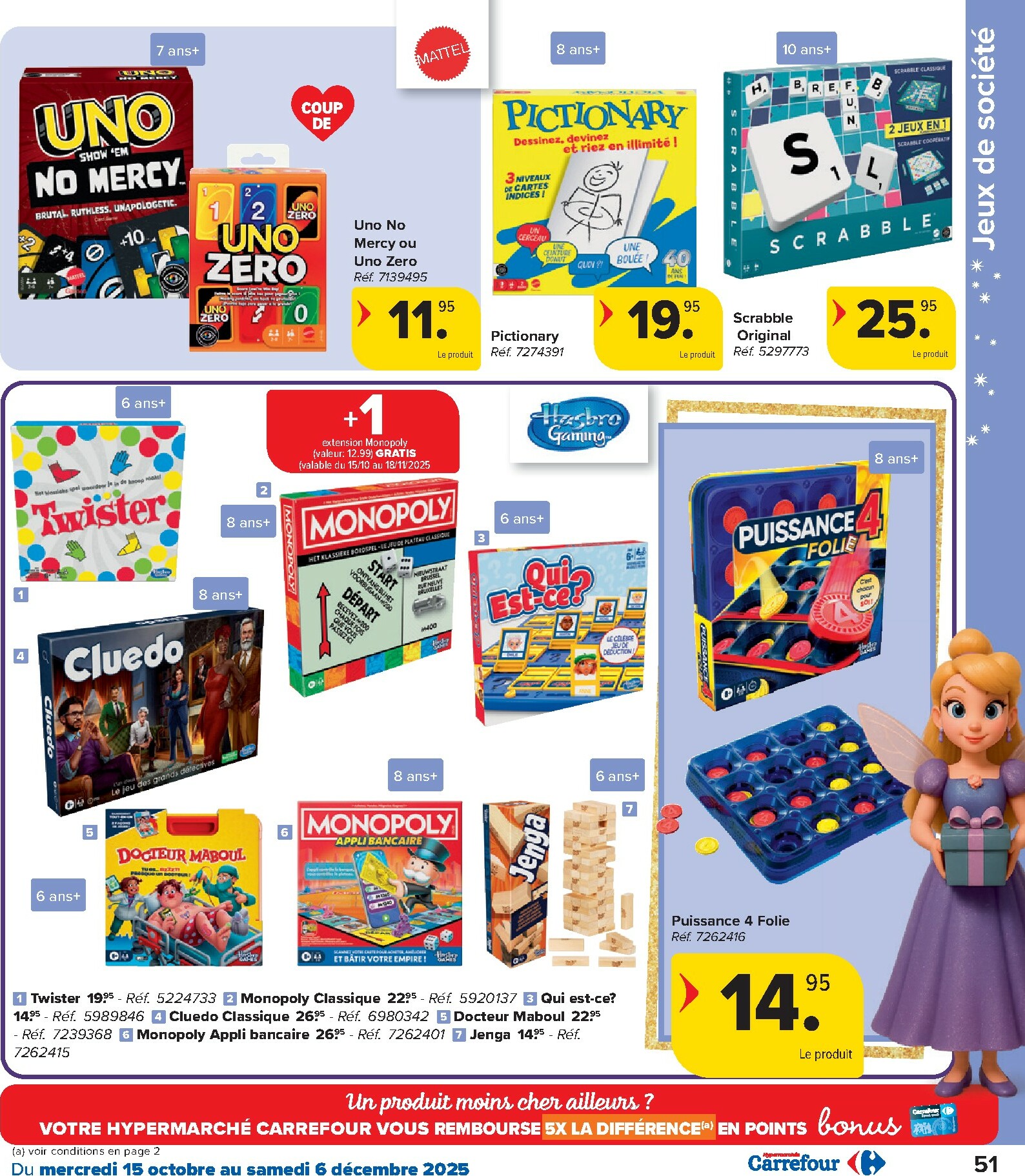carrefour - De Carrefour - Hypermarchés Catalogue Jouets folder geldig vanaf 15/10 t/m 06/12 - page: 51 carrefour - De Carrefour - Hypermarchés Catalogue Jouets folder geldig vanaf 15/10 t/m 06/12 - page: 51