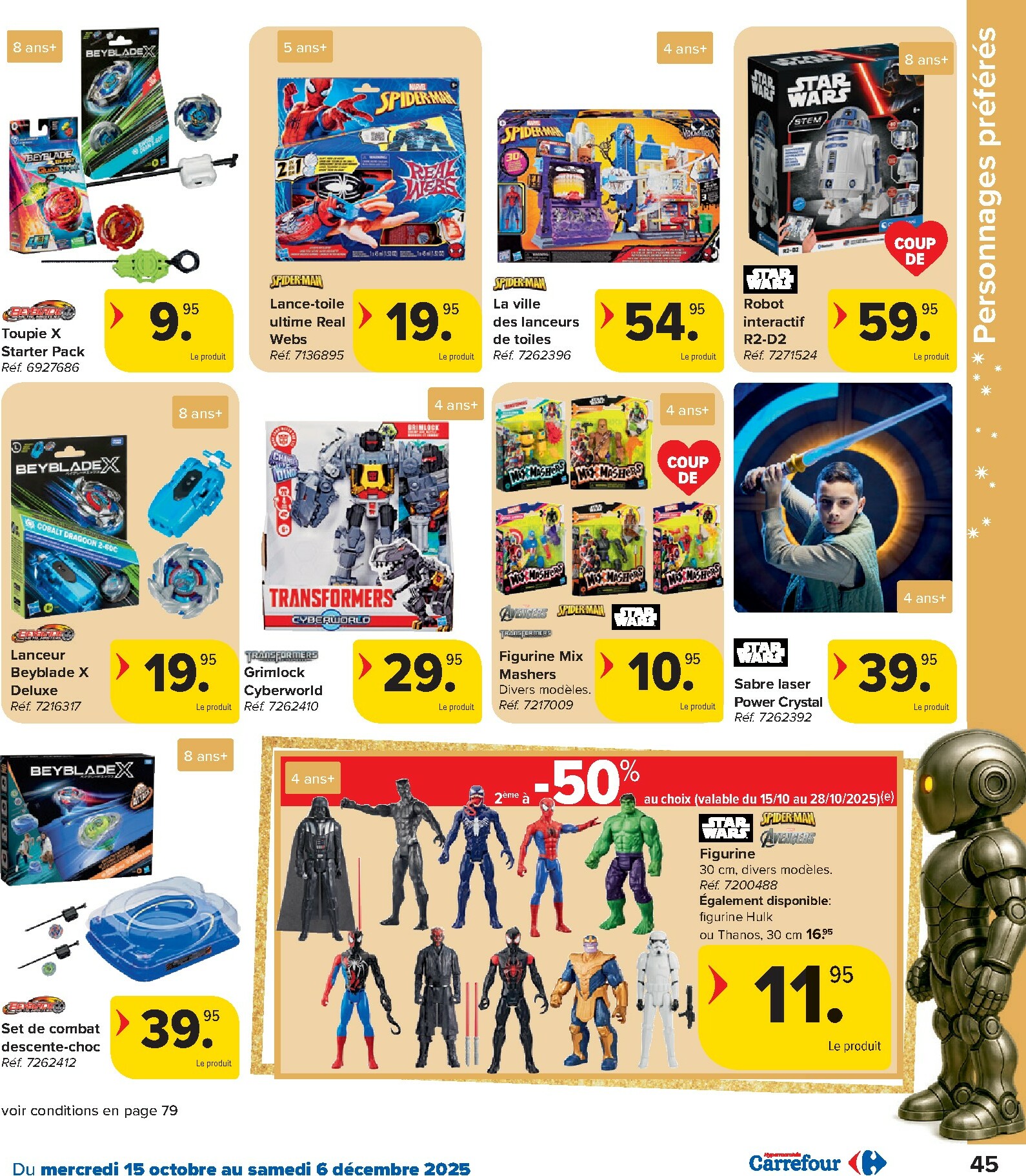 carrefour - De Carrefour - Hypermarchés Catalogue Jouets folder geldig vanaf 15/10 t/m 06/12 - page: 45 carrefour - De Carrefour - Hypermarchés Catalogue Jouets folder geldig vanaf 15/10 t/m 06/12 - page: 45