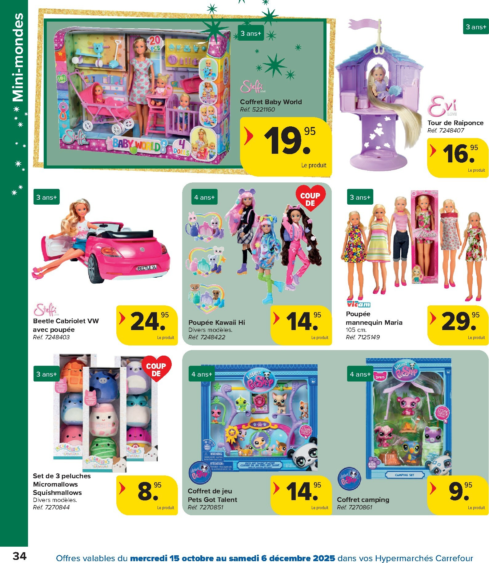carrefour - De Carrefour - Hypermarchés Catalogue Jouets folder geldig vanaf 15/10 t/m 06/12 - page: 34 carrefour - De Carrefour - Hypermarchés Catalogue Jouets folder geldig vanaf 15/10 t/m 06/12 - page: 34