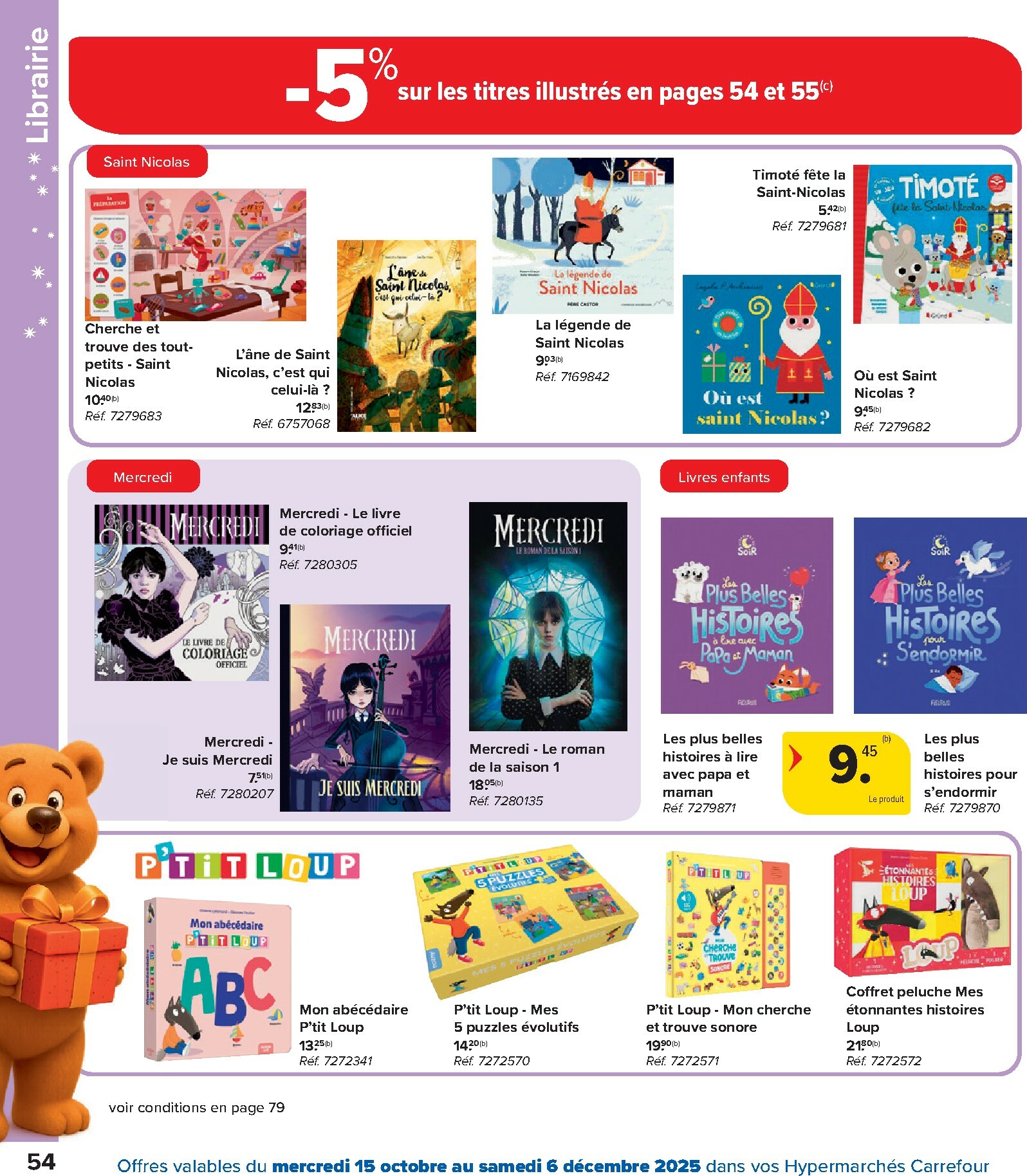 carrefour - De Carrefour - Hypermarchés Catalogue Jouets folder geldig vanaf 15/10 t/m 06/12 - page: 54 carrefour - De Carrefour - Hypermarchés Catalogue Jouets folder geldig vanaf 15/10 t/m 06/12 - page: 54