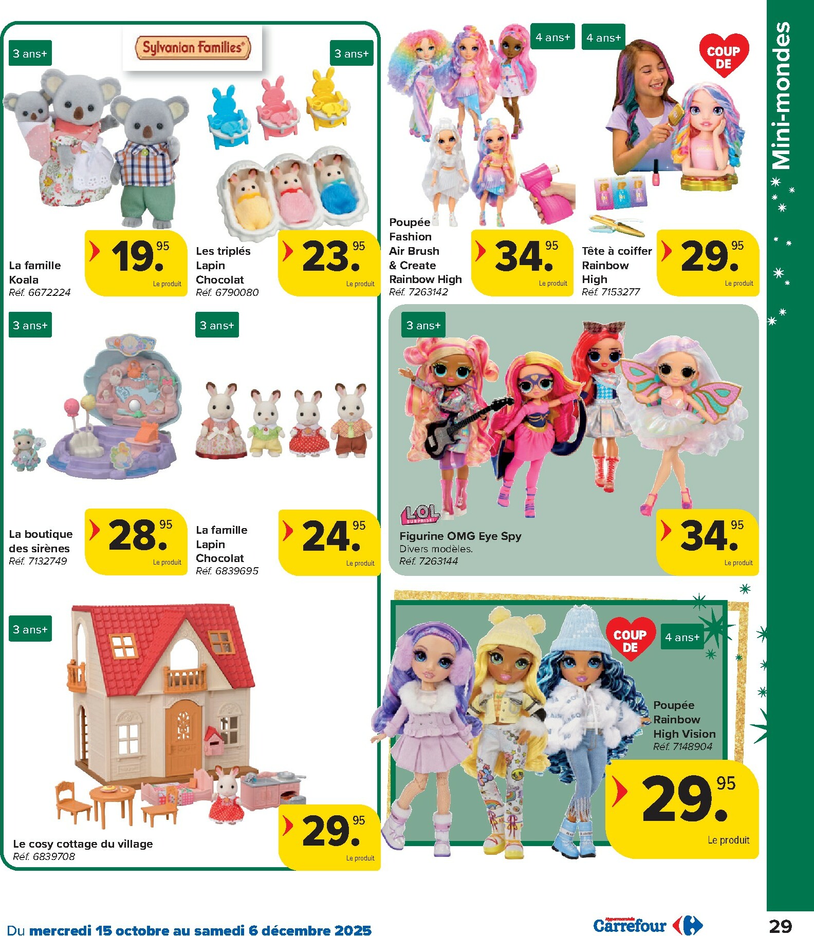 carrefour - De Carrefour - Hypermarchés Catalogue Jouets folder geldig vanaf 15/10 t/m 06/12 - page: 29 carrefour - De Carrefour - Hypermarchés Catalogue Jouets folder geldig vanaf 15/10 t/m 06/12 - page: 29