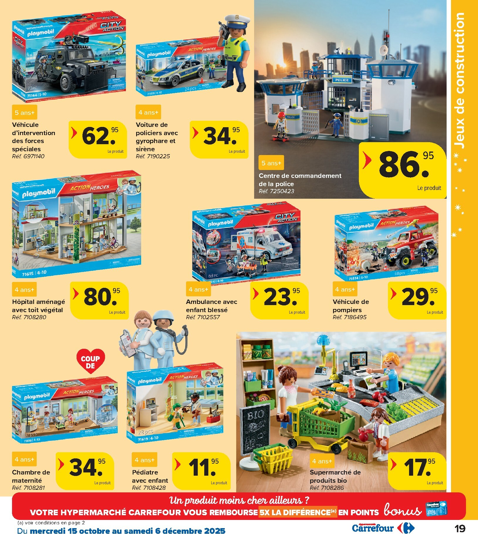carrefour - De Carrefour - Hypermarchés Catalogue Jouets folder geldig vanaf 15/10 t/m 06/12 - page: 19 carrefour - De Carrefour - Hypermarchés Catalogue Jouets folder geldig vanaf 15/10 t/m 06/12 - page: 19