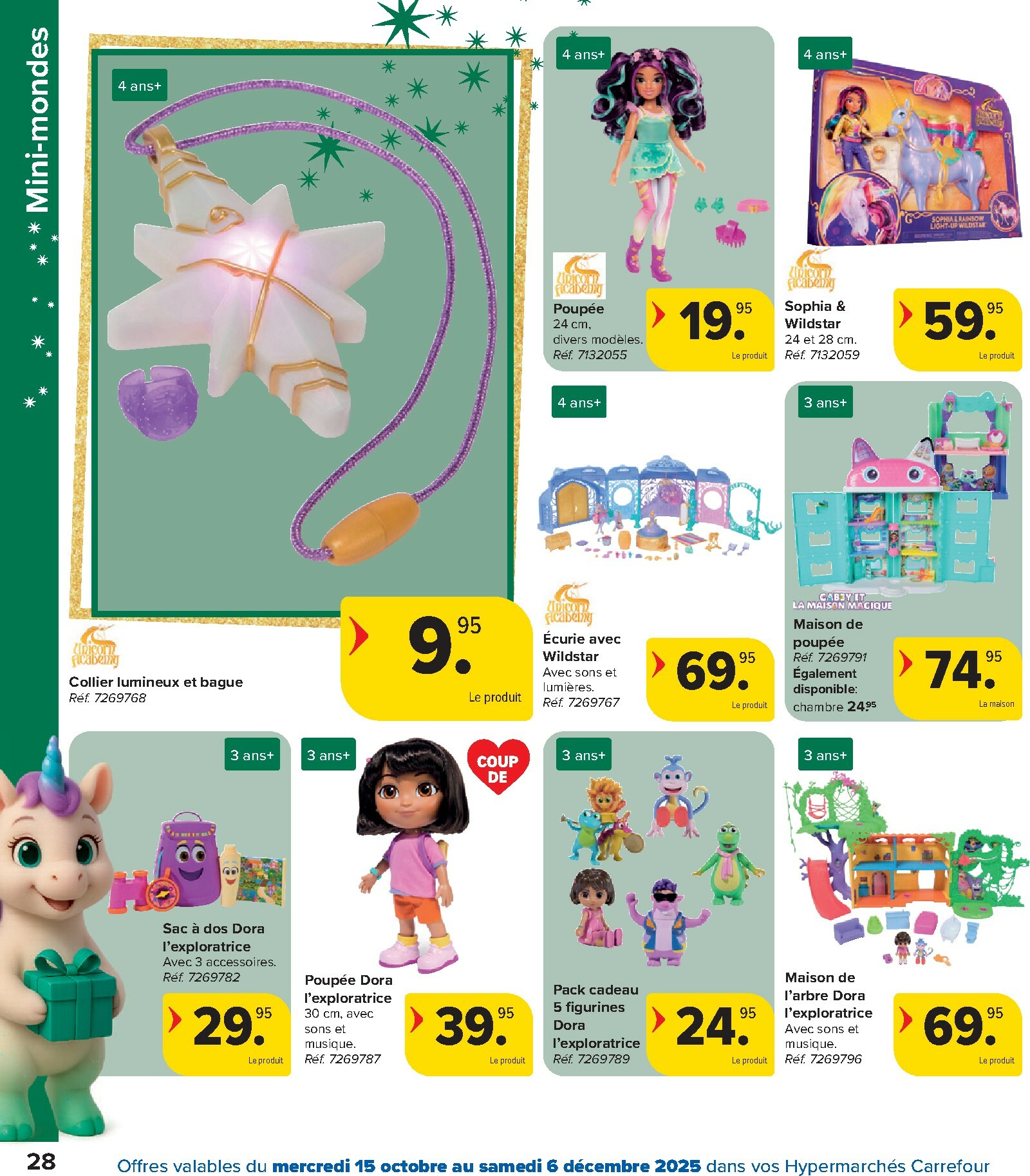 carrefour - De Carrefour - Hypermarchés Catalogue Jouets folder geldig vanaf 15/10 t/m 06/12 - page: 28 carrefour - De Carrefour - Hypermarchés Catalogue Jouets folder geldig vanaf 15/10 t/m 06/12 - page: 28