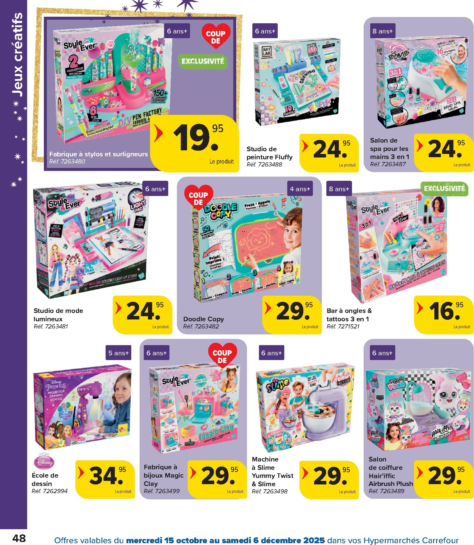 carrefour - De Carrefour - Hypermarchés Catalogue Jouets folder geldig vanaf 15/10 t/m 06/12 - page: 48 carrefour - De Carrefour - Hypermarchés Catalogue Jouets folder geldig vanaf 15/10 t/m 06/12 - page: 48