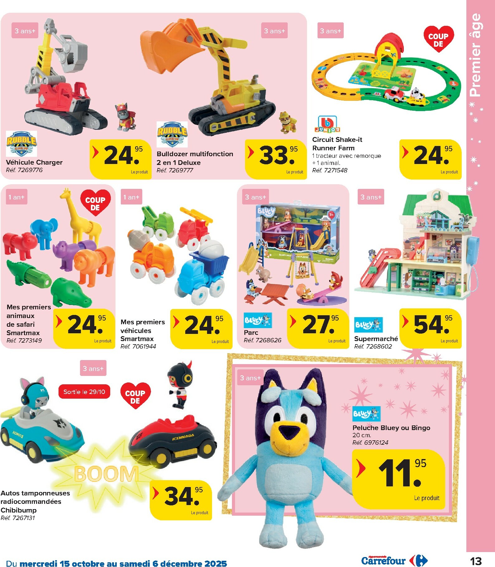 carrefour - De Carrefour - Hypermarchés Catalogue Jouets folder geldig vanaf 15/10 t/m 06/12 - page: 13 carrefour - De Carrefour - Hypermarchés Catalogue Jouets folder geldig vanaf 15/10 t/m 06/12 - page: 13