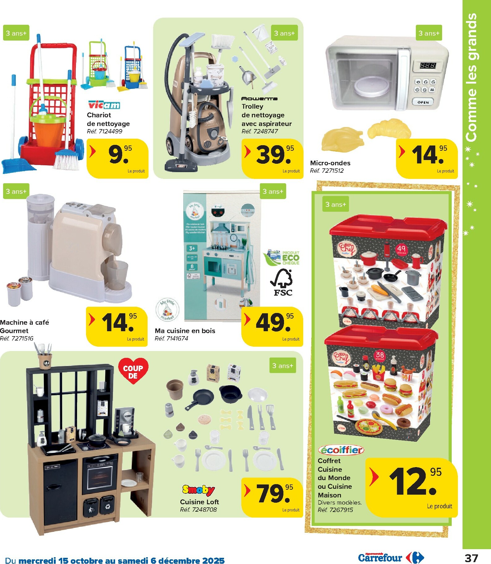 carrefour - De Carrefour - Hypermarchés Catalogue Jouets folder geldig vanaf 15/10 t/m 06/12 - page: 37 carrefour - De Carrefour - Hypermarchés Catalogue Jouets folder geldig vanaf 15/10 t/m 06/12 - page: 37