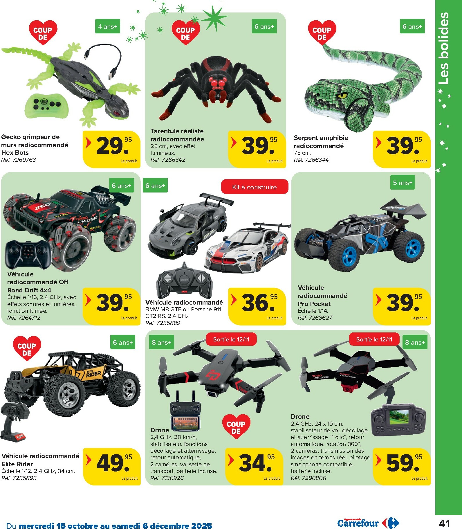carrefour - De Carrefour - Hypermarchés Catalogue Jouets folder geldig vanaf 15/10 t/m 06/12 - page: 41 carrefour - De Carrefour - Hypermarchés Catalogue Jouets folder geldig vanaf 15/10 t/m 06/12 - page: 41
