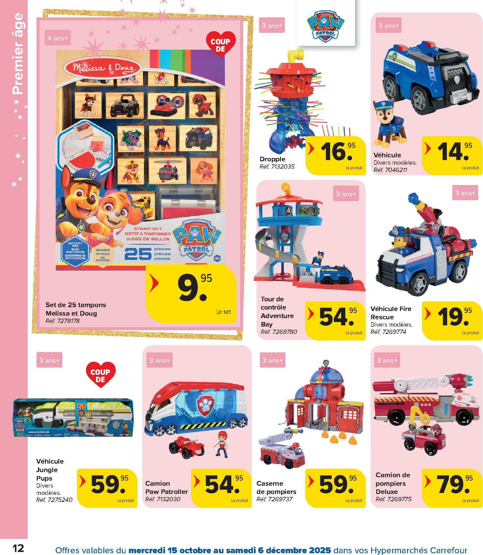 carrefour - De Carrefour - Hypermarchés Catalogue Jouets folder geldig vanaf 15/10 t/m 06/12 - page: 12 carrefour - De Carrefour - Hypermarchés Catalogue Jouets folder geldig vanaf 15/10 t/m 06/12 - page: 12