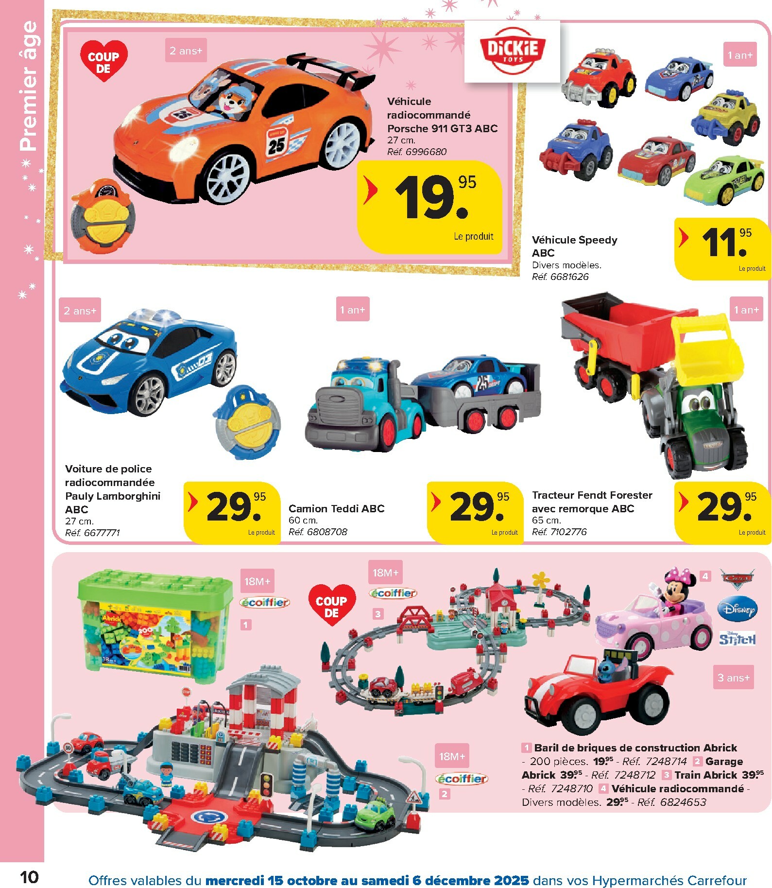 carrefour - De Carrefour - Hypermarchés Catalogue Jouets folder geldig vanaf 15/10 t/m 06/12 - page: 10 carrefour - De Carrefour - Hypermarchés Catalogue Jouets folder geldig vanaf 15/10 t/m 06/12 - page: 10