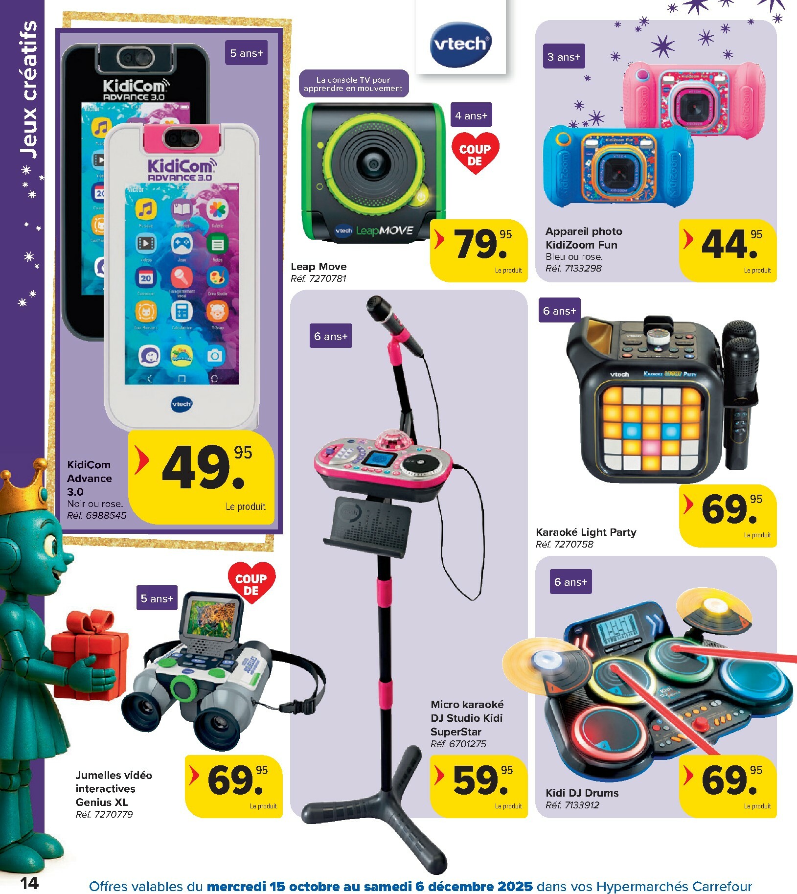 carrefour - De Carrefour - Hypermarchés Catalogue Jouets folder geldig vanaf 15/10 t/m 06/12 - page: 14 carrefour - De Carrefour - Hypermarchés Catalogue Jouets folder geldig vanaf 15/10 t/m 06/12 - page: 14