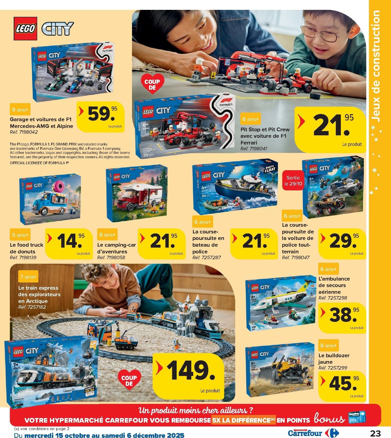 carrefour - De Carrefour - Hypermarchés Catalogue Jouets folder geldig vanaf 15/10 t/m 06/12 - page: 23 carrefour - De Carrefour - Hypermarchés Catalogue Jouets folder geldig vanaf 15/10 t/m 06/12 - page: 23