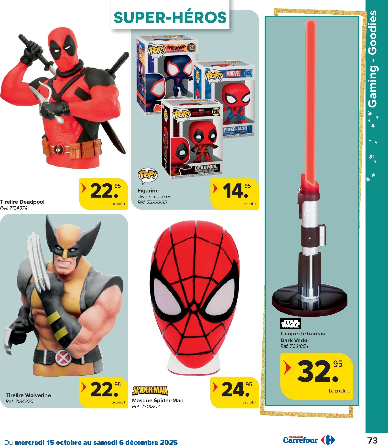 carrefour - De Carrefour - Hypermarchés Catalogue Jouets folder geldig vanaf 15/10 t/m 06/12 - page: 73 carrefour - De Carrefour - Hypermarchés Catalogue Jouets folder geldig vanaf 15/10 t/m 06/12 - page: 73