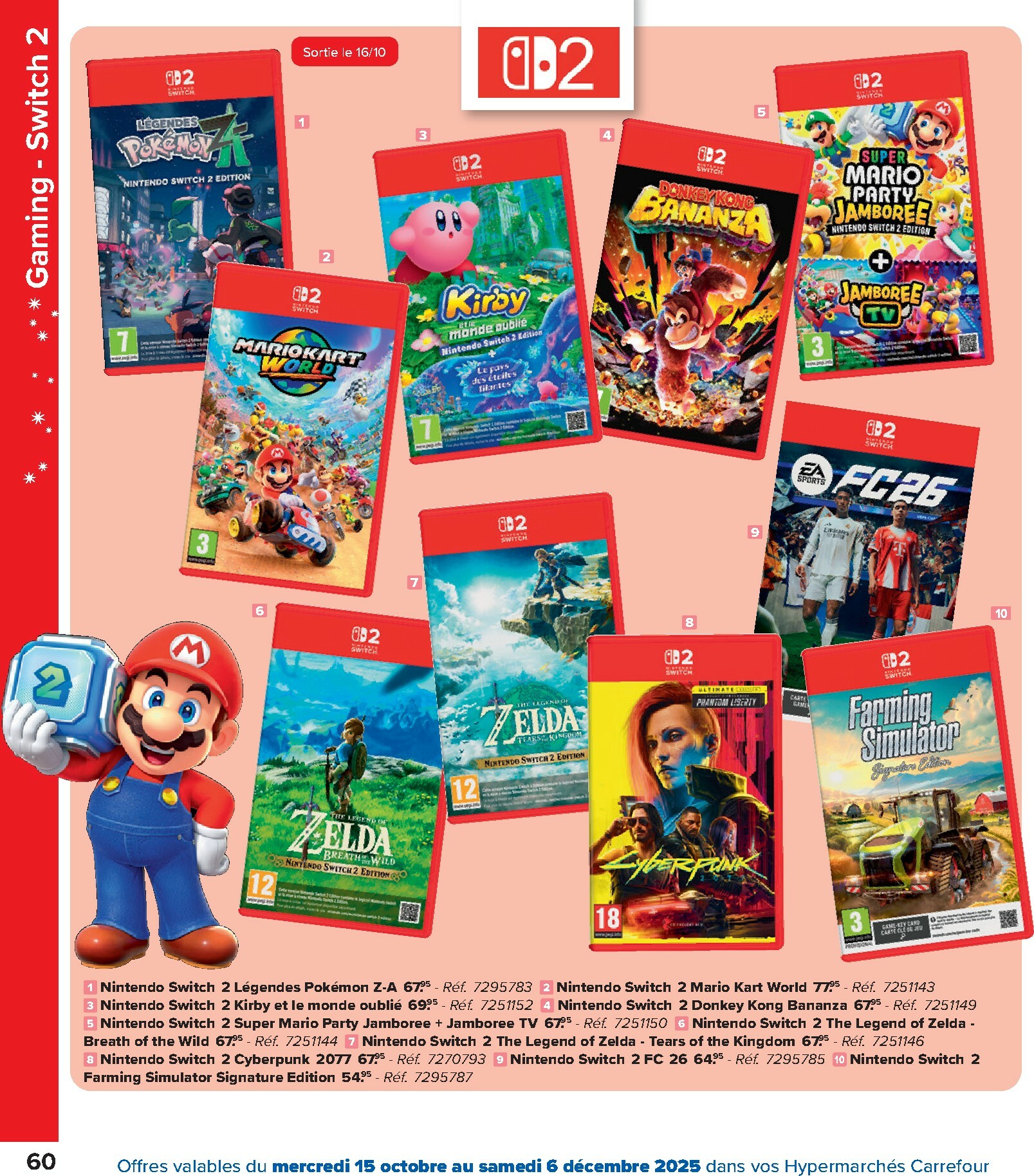 carrefour - De Carrefour - Hypermarchés Catalogue Jouets folder geldig vanaf 15/10 t/m 06/12 - page: 60 carrefour - De Carrefour - Hypermarchés Catalogue Jouets folder geldig vanaf 15/10 t/m 06/12 - page: 60