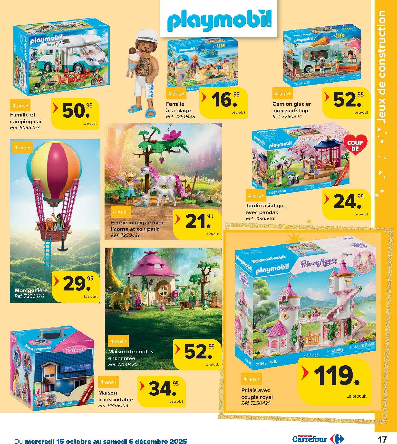 carrefour - De Carrefour - Hypermarchés Catalogue Jouets folder geldig vanaf 15/10 t/m 06/12 - page: 17 carrefour - De Carrefour - Hypermarchés Catalogue Jouets folder geldig vanaf 15/10 t/m 06/12 - page: 17