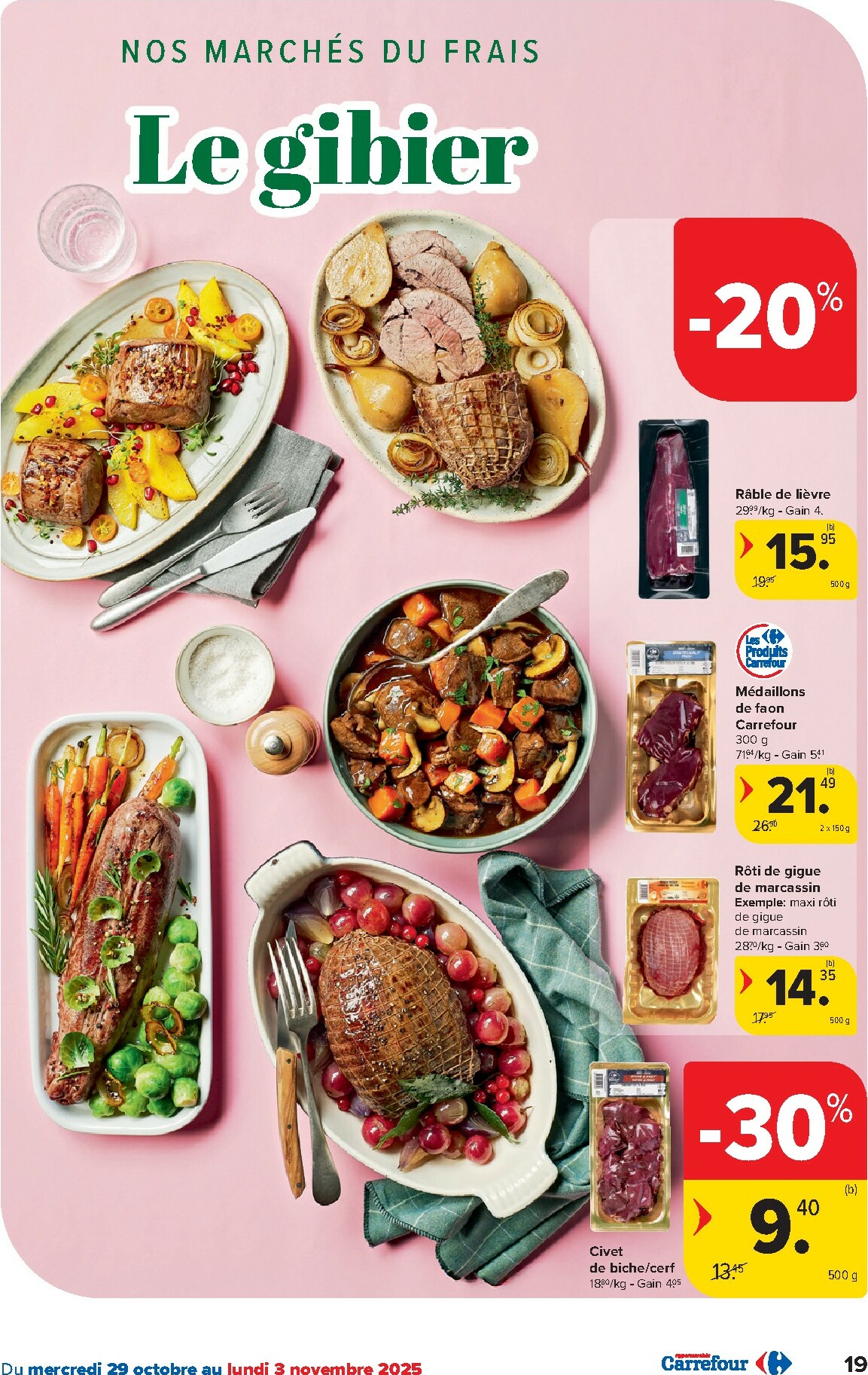 carrefour - De Carrefour Hypermarchés folder geldig vanaf 29/10 t/m 10/11 - page: 19 carrefour - De Carrefour Hypermarchés folder geldig vanaf 29/10 t/m 10/11 - page: 19