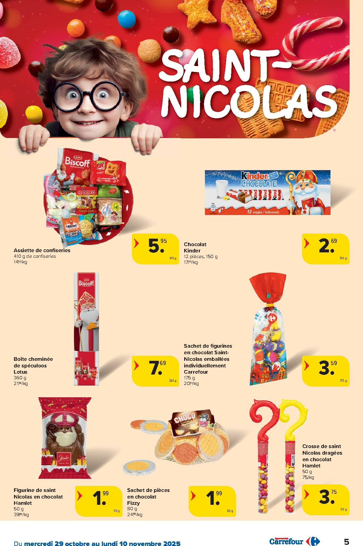 carrefour - De Carrefour Hypermarchés folder geldig vanaf 29/10 t/m 10/11 - page: 5 carrefour - De Carrefour Hypermarchés folder geldig vanaf 29/10 t/m 10/11 - page: 5