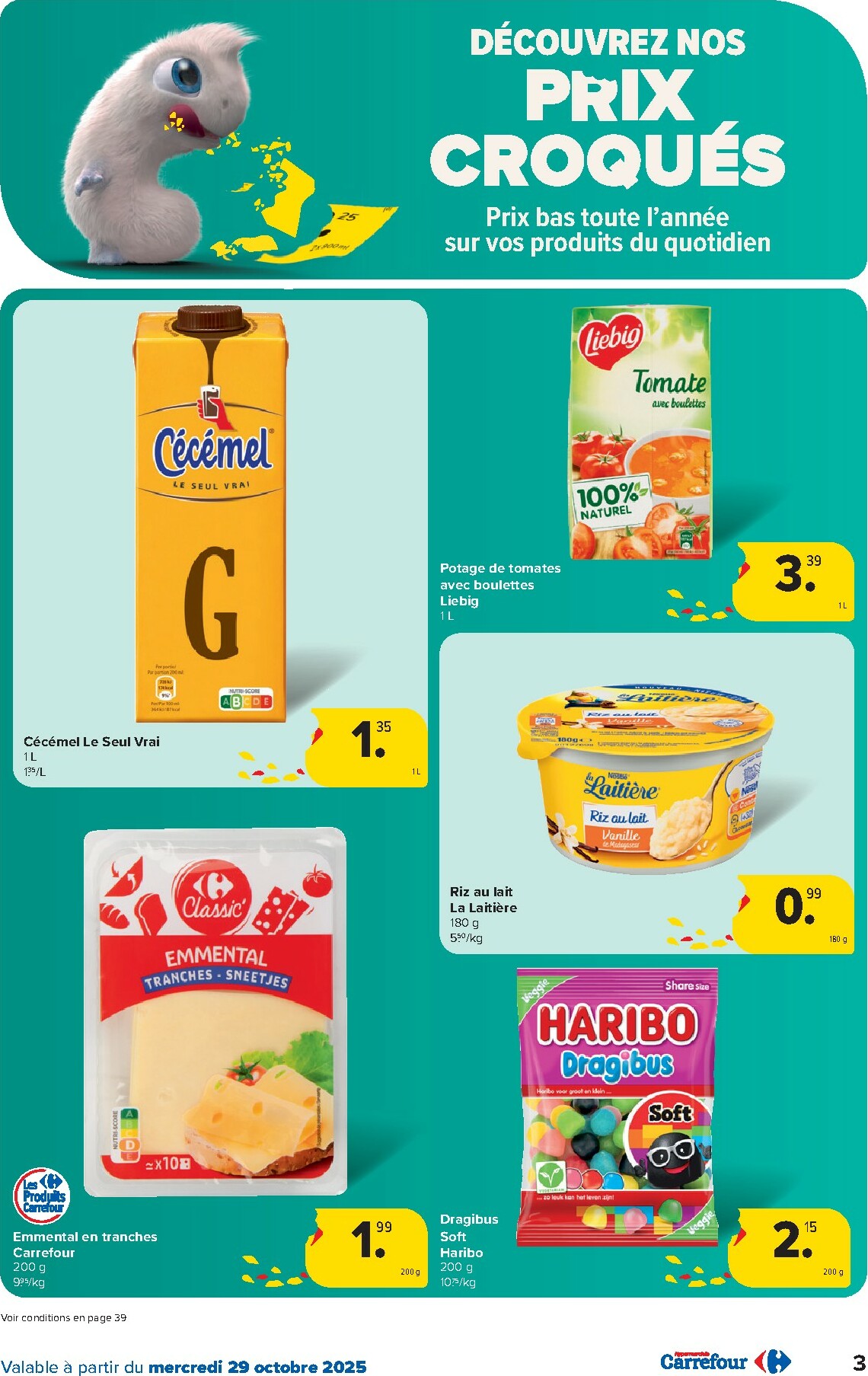 carrefour - De Carrefour Hypermarchés folder geldig vanaf 29/10 t/m 10/11 - page: 3 carrefour - De Carrefour Hypermarchés folder geldig vanaf 29/10 t/m 10/11 - page: 3
