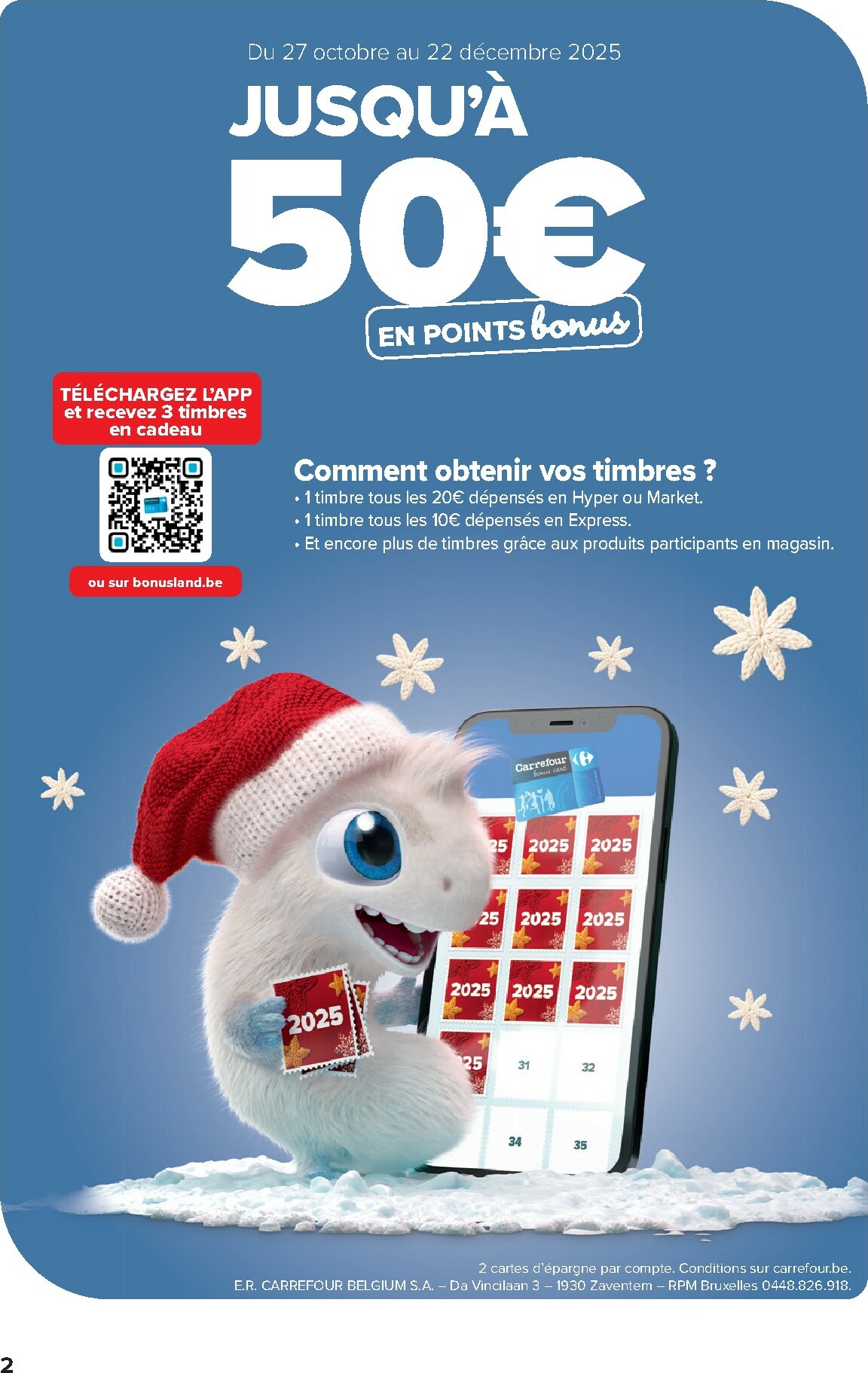carrefour - De Carrefour Hypermarchés folder geldig vanaf 29/10 t/m 10/11 - page: 2 carrefour - De Carrefour Hypermarchés folder geldig vanaf 29/10 t/m 10/11 - page: 2