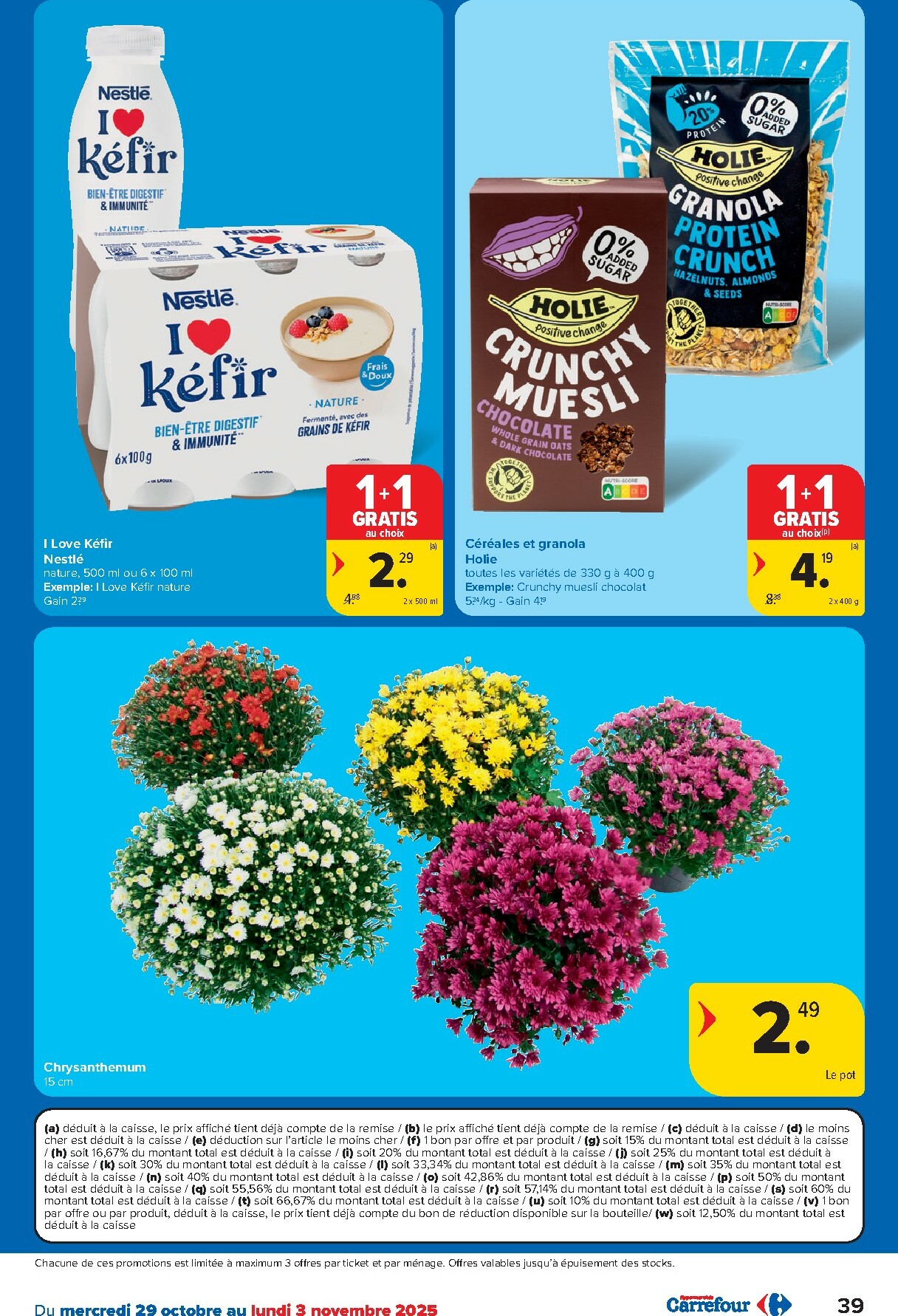 carrefour - De Carrefour Hypermarchés folder geldig vanaf 29/10 t/m 10/11 - page: 39 carrefour - De Carrefour Hypermarchés folder geldig vanaf 29/10 t/m 10/11 - page: 39