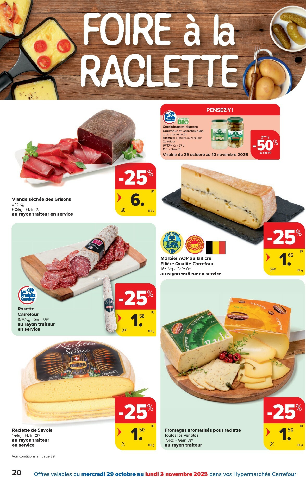 carrefour - De Carrefour Hypermarchés folder geldig vanaf 29/10 t/m 10/11 - page: 20 carrefour - De Carrefour Hypermarchés folder geldig vanaf 29/10 t/m 10/11 - page: 20