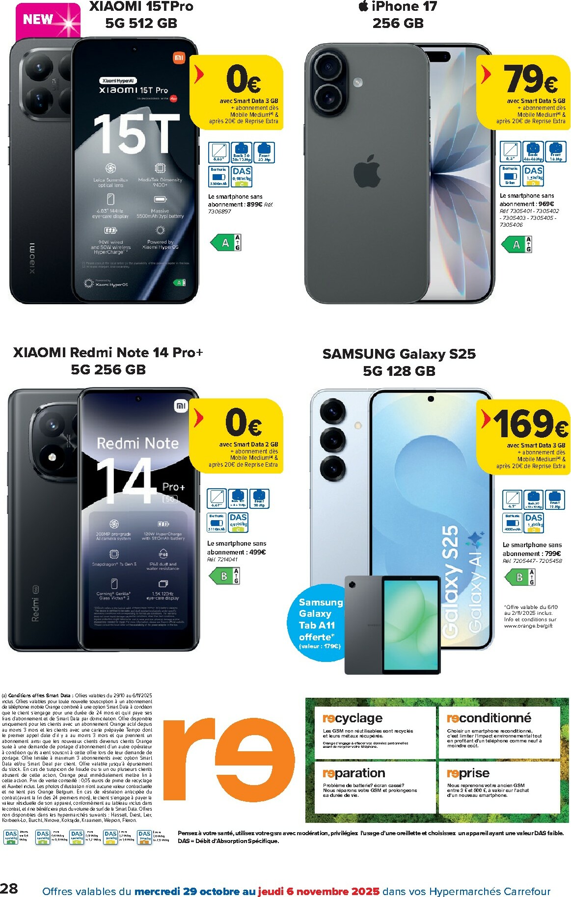 carrefour - De Carrefour Hypermarchés folder geldig vanaf 29/10 t/m 10/11 - page: 28 carrefour - De Carrefour Hypermarchés folder geldig vanaf 29/10 t/m 10/11 - page: 28
