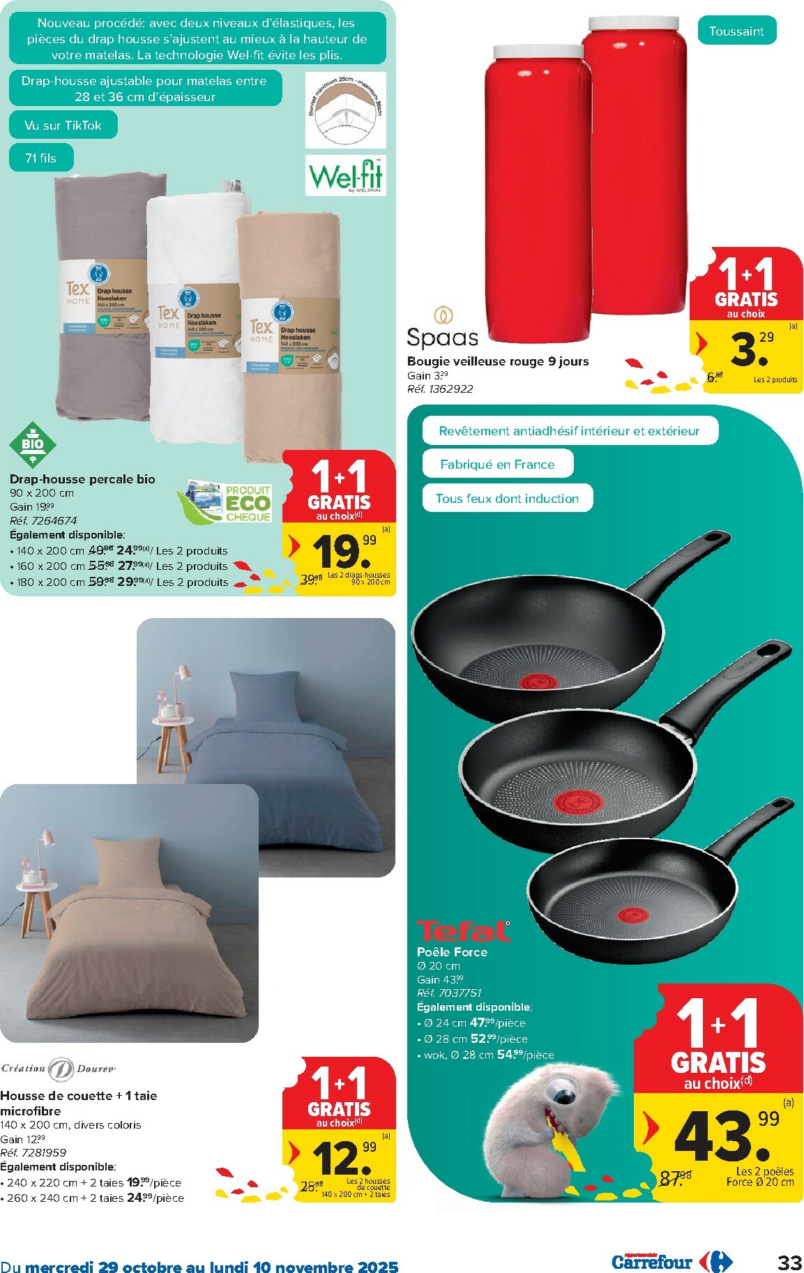 carrefour - De Carrefour Hypermarchés folder geldig vanaf 29/10 t/m 10/11 - page: 33 carrefour - De Carrefour Hypermarchés folder geldig vanaf 29/10 t/m 10/11 - page: 33