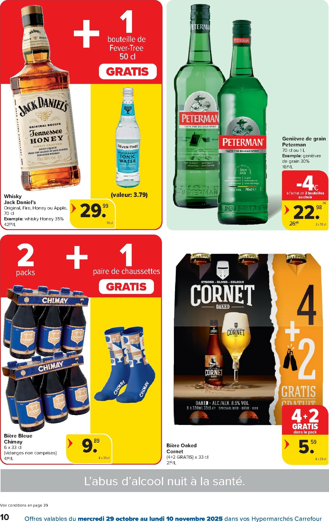 carrefour - De Carrefour Hypermarchés folder geldig vanaf 29/10 t/m 10/11 - page: 10 carrefour - De Carrefour Hypermarchés folder geldig vanaf 29/10 t/m 10/11 - page: 10