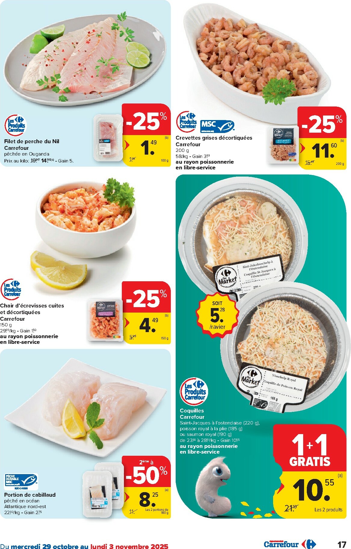 carrefour - De Carrefour Hypermarchés folder geldig vanaf 29/10 t/m 10/11 - page: 17 carrefour - De Carrefour Hypermarchés folder geldig vanaf 29/10 t/m 10/11 - page: 17
