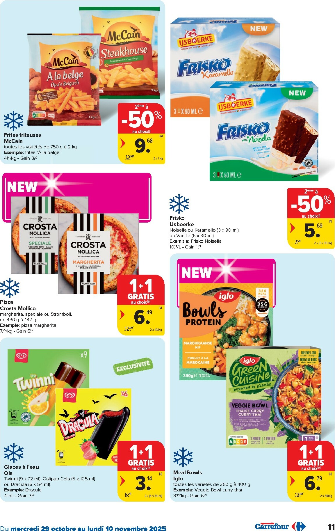 carrefour - De Carrefour Hypermarchés folder geldig vanaf 29/10 t/m 10/11 - page: 11 carrefour - De Carrefour Hypermarchés folder geldig vanaf 29/10 t/m 10/11 - page: 11