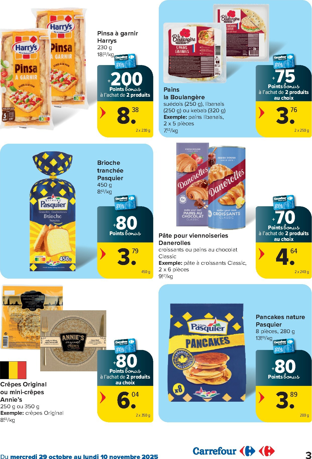 carrefour - De Carrefour - Spécial Point Bonus Promotions de la semaine folder geldig vanaf 29/10 t/m 10/11 - page: 3