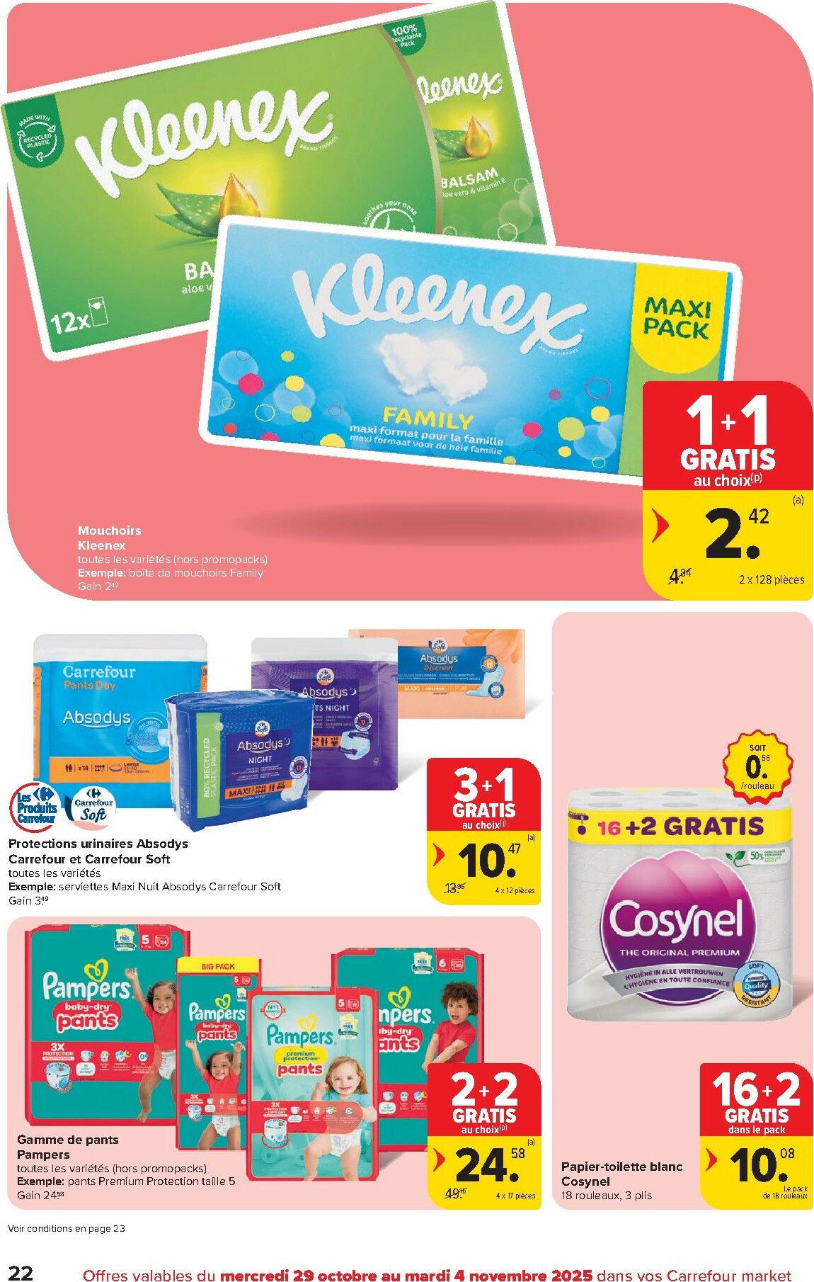 carrefour - De Carrefour Market folder geldig vanaf 29/10 t/m 04/11 - page: 22