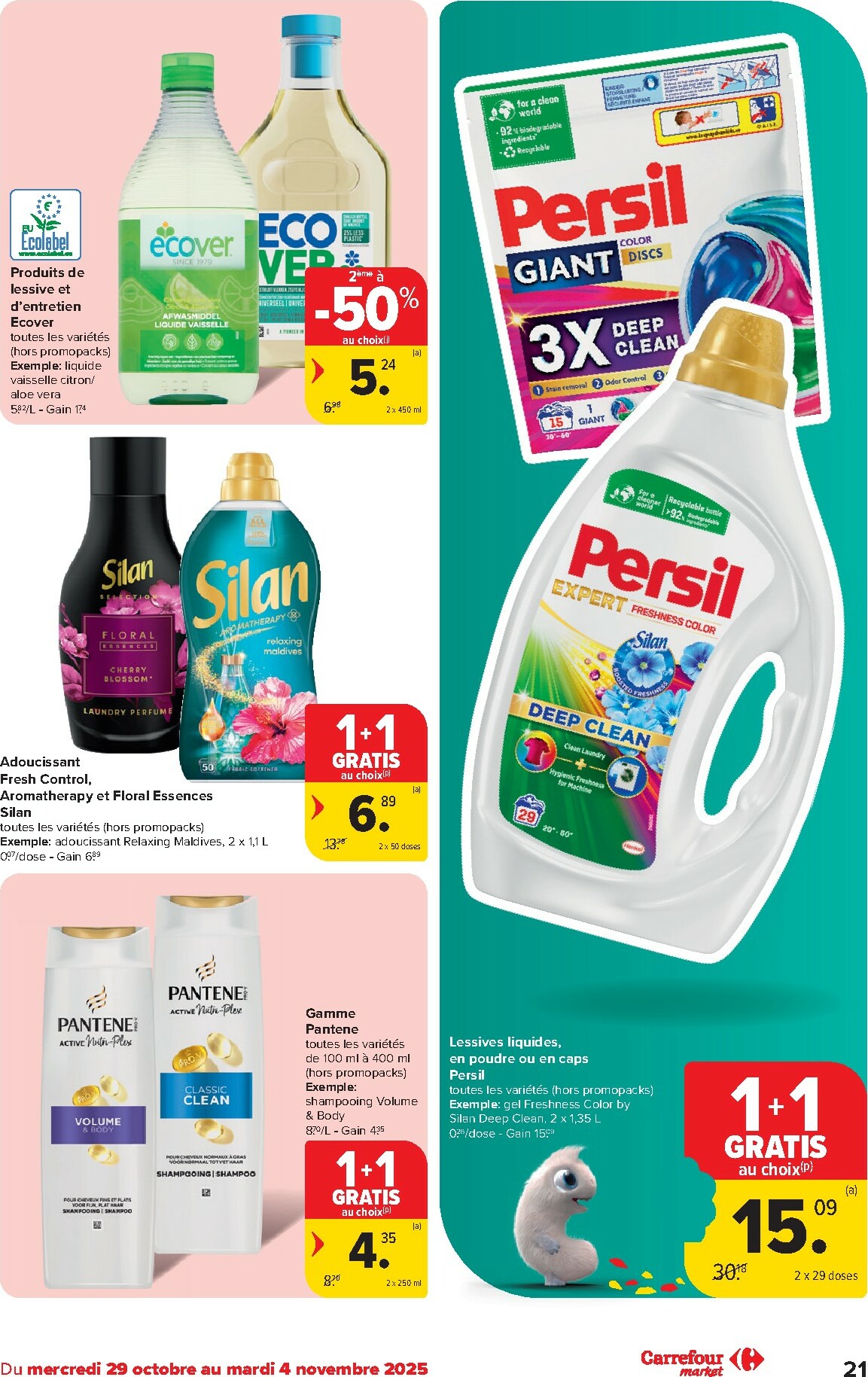 carrefour - De Carrefour Market folder geldig vanaf 29/10 t/m 04/11 - page: 21