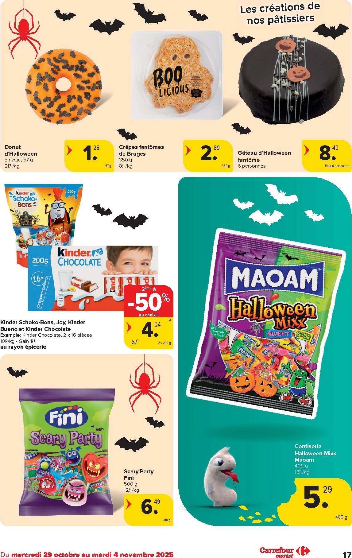 carrefour - De Carrefour Market folder geldig vanaf 29/10 t/m 04/11 - page: 17