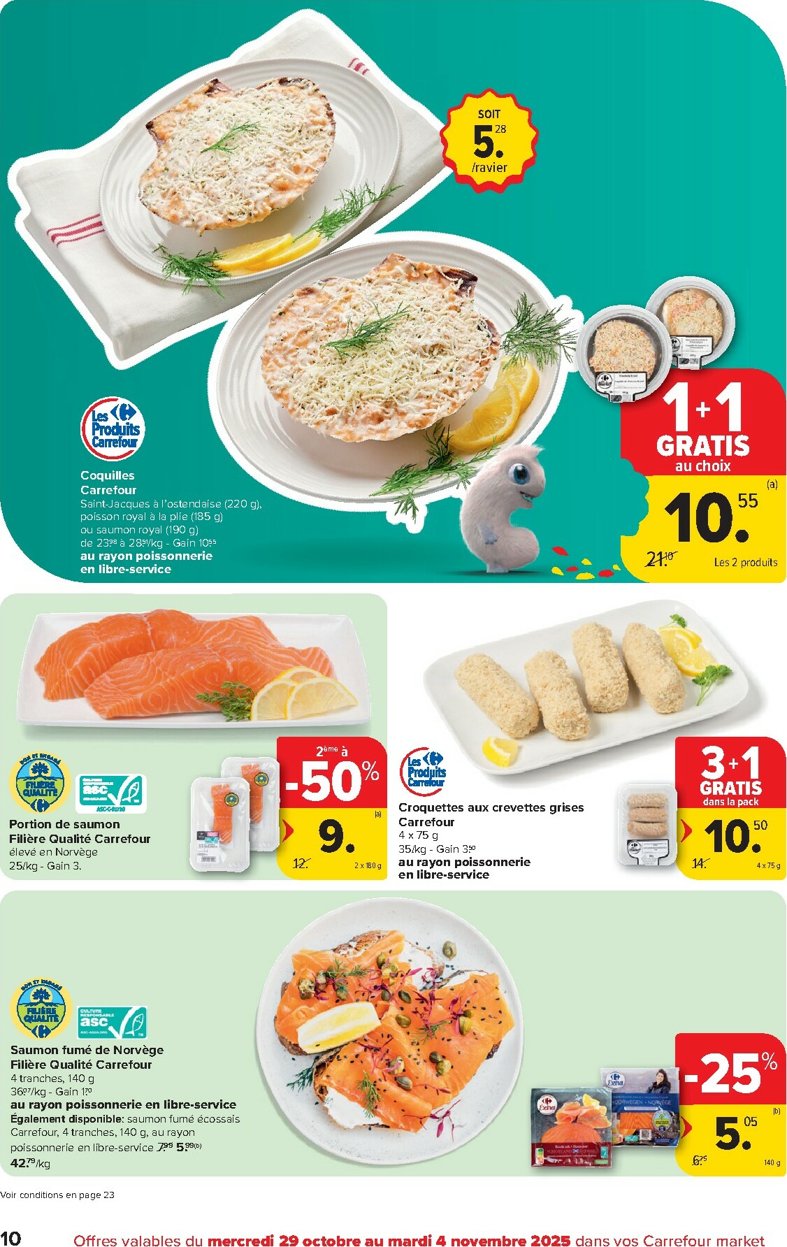 carrefour - De Carrefour Market folder geldig vanaf 29/10 t/m 04/11 - page: 10