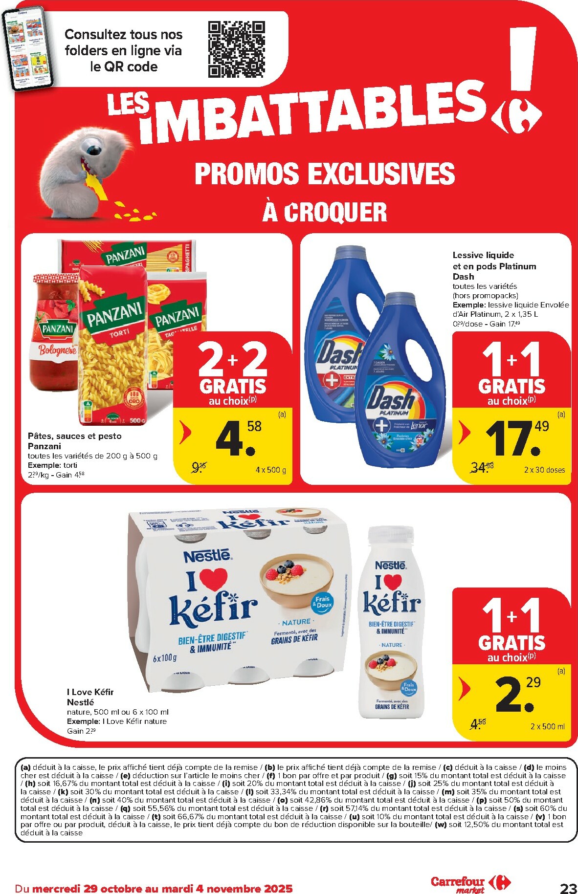 carrefour - De Carrefour Market folder geldig vanaf 29/10 t/m 04/11 - page: 23