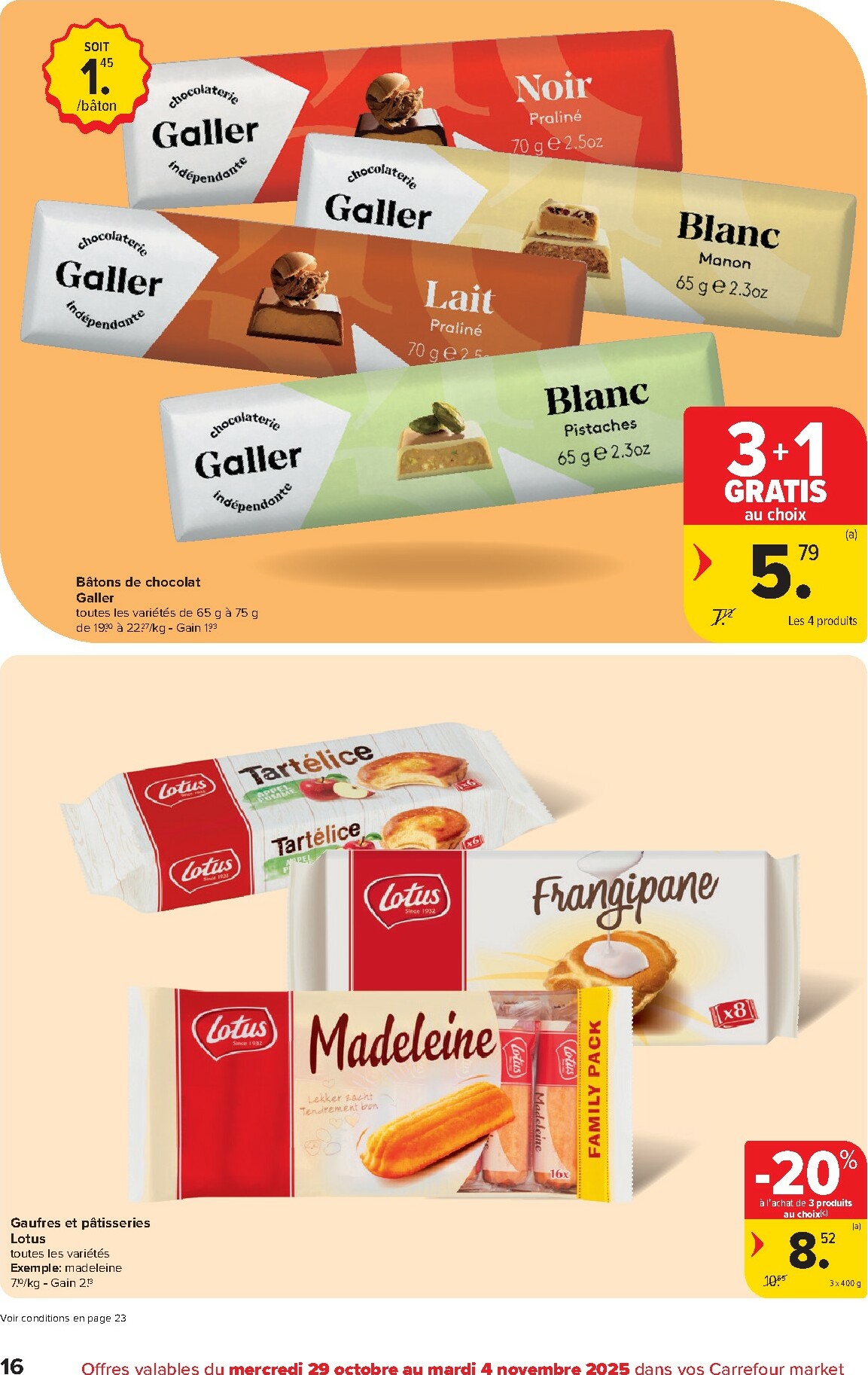 carrefour - De Carrefour Market folder geldig vanaf 29/10 t/m 04/11 - page: 16
