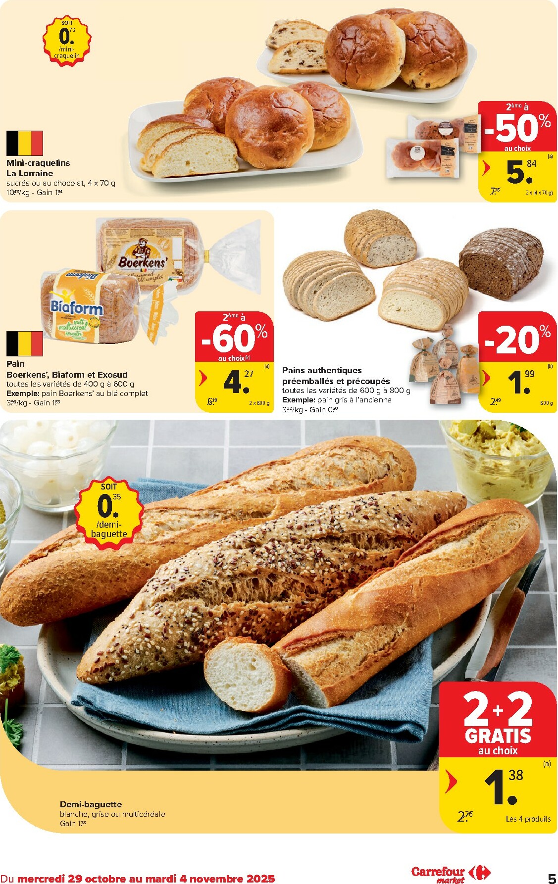 carrefour - De Carrefour Market folder geldig vanaf 29/10 t/m 04/11 - page: 5
