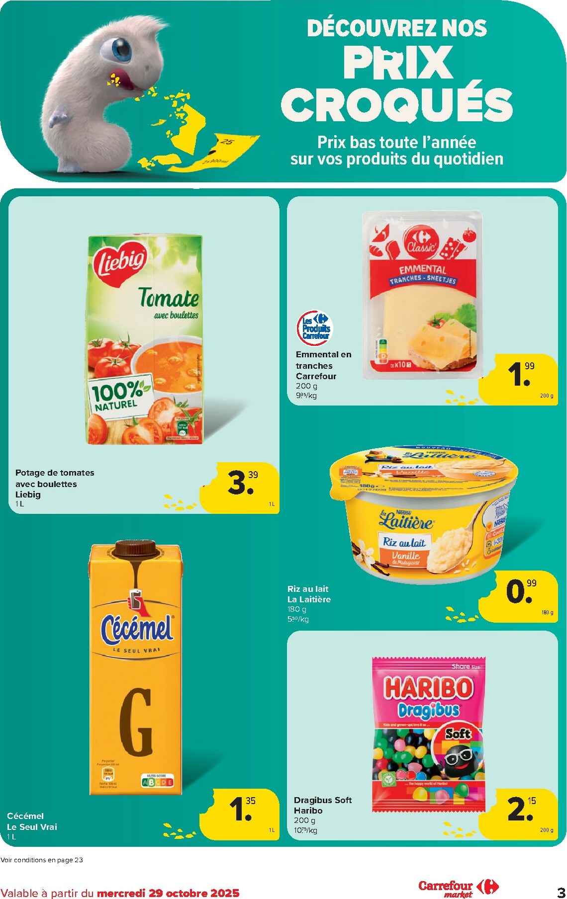 carrefour - De Carrefour Market folder geldig vanaf 29/10 t/m 04/11 - page: 3