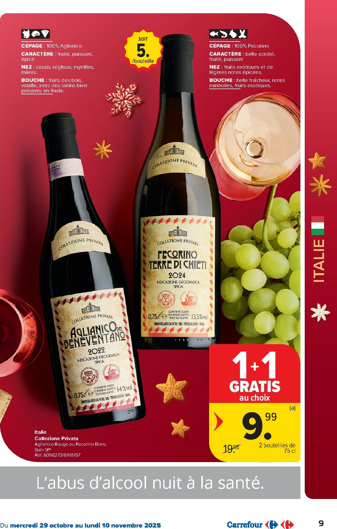 carrefour - De Carrefour - Foire aux vins folder geldig vanaf 29/10 t/m 10/11 - page: 9