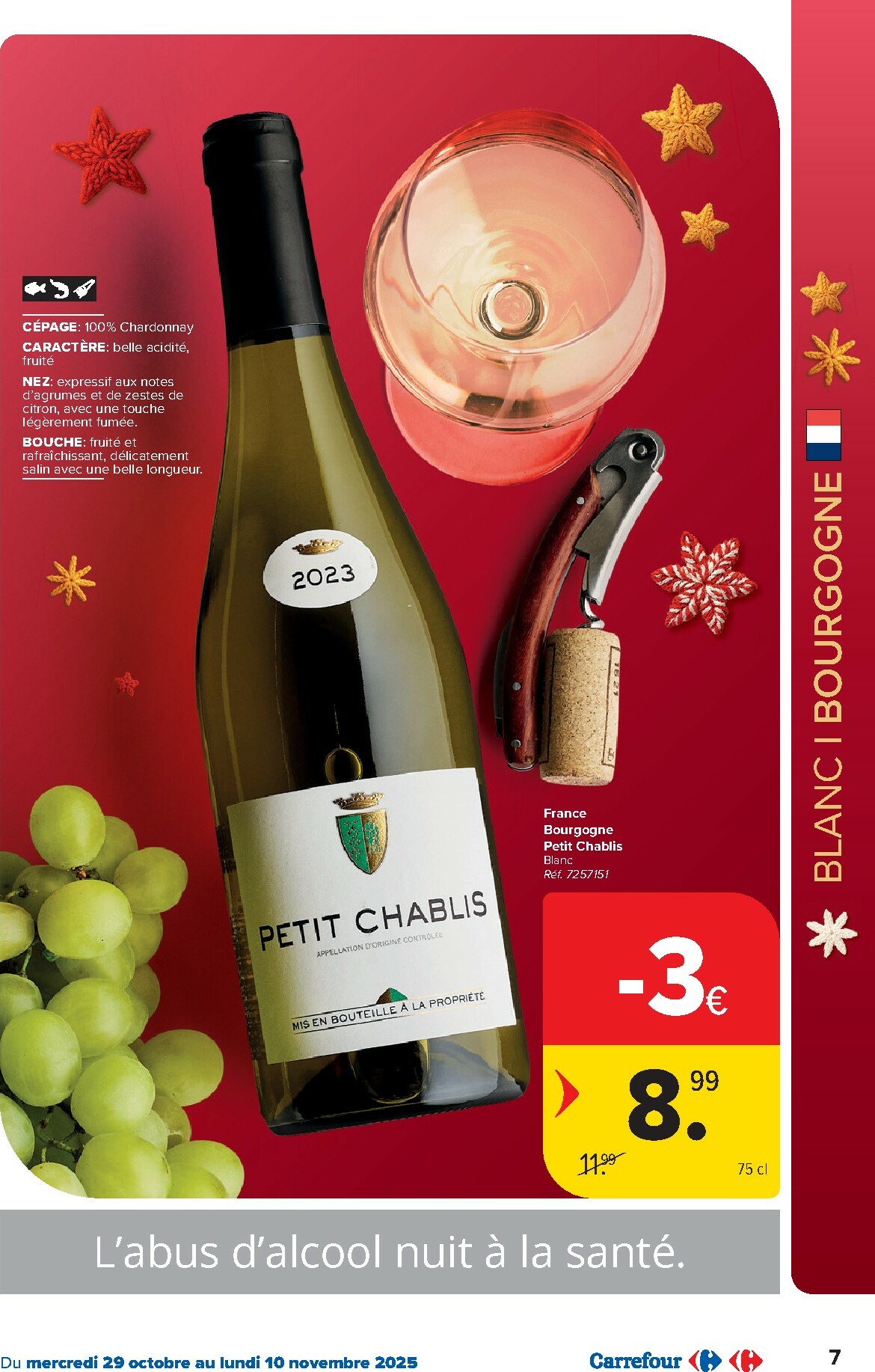 carrefour - De Carrefour - Foire aux vins folder geldig vanaf 29/10 t/m 10/11 - page: 7