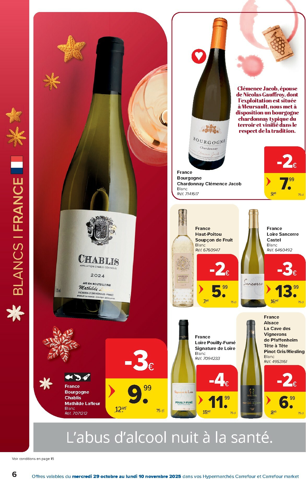 carrefour - De Carrefour - Foire aux vins folder geldig vanaf 29/10 t/m 10/11 - page: 6