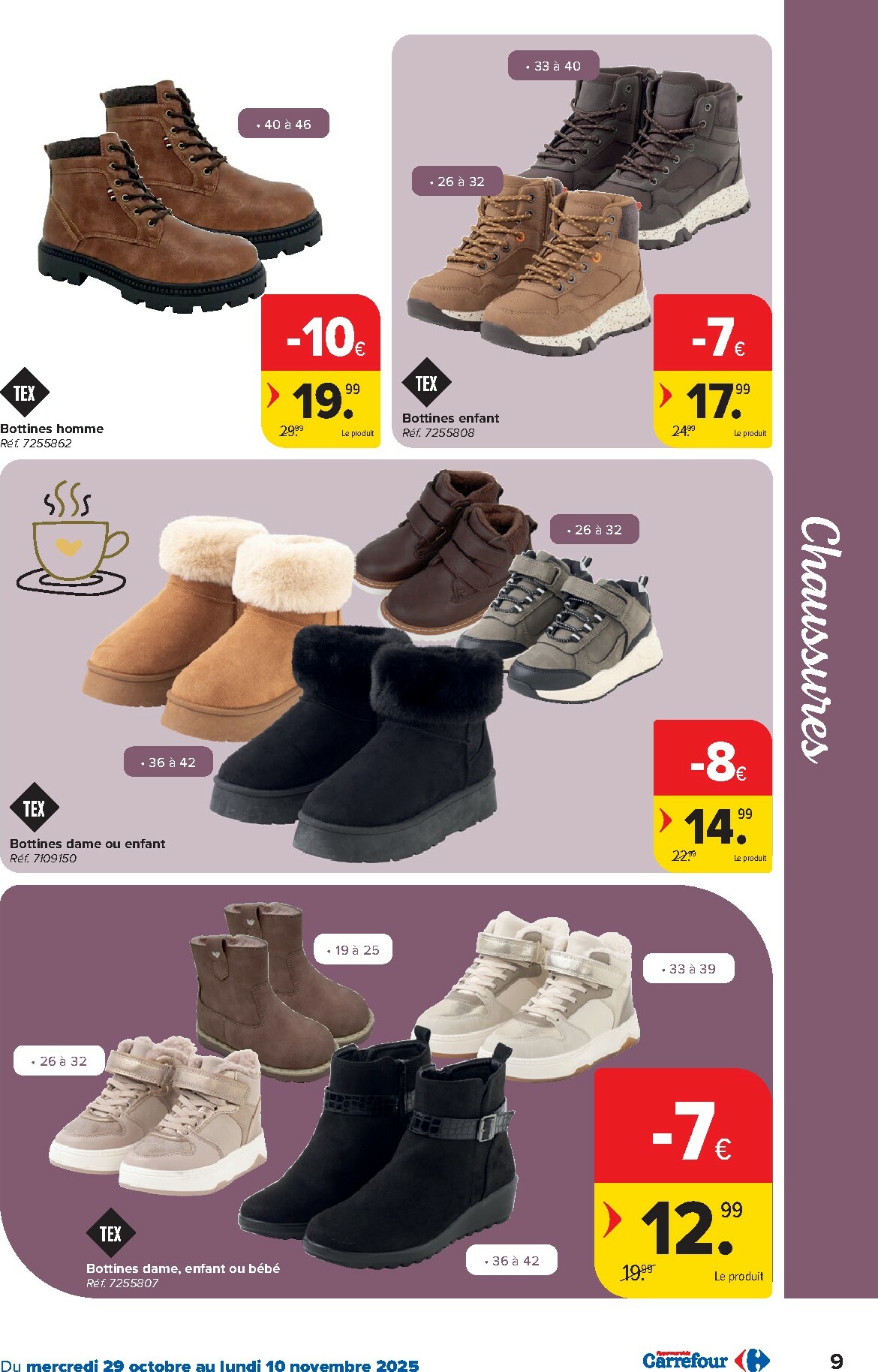 carrefour - De Carrefour Hypermarchés - Spécial Cocooning folder geldig vanaf 29/10 t/m 10/11 - page: 9