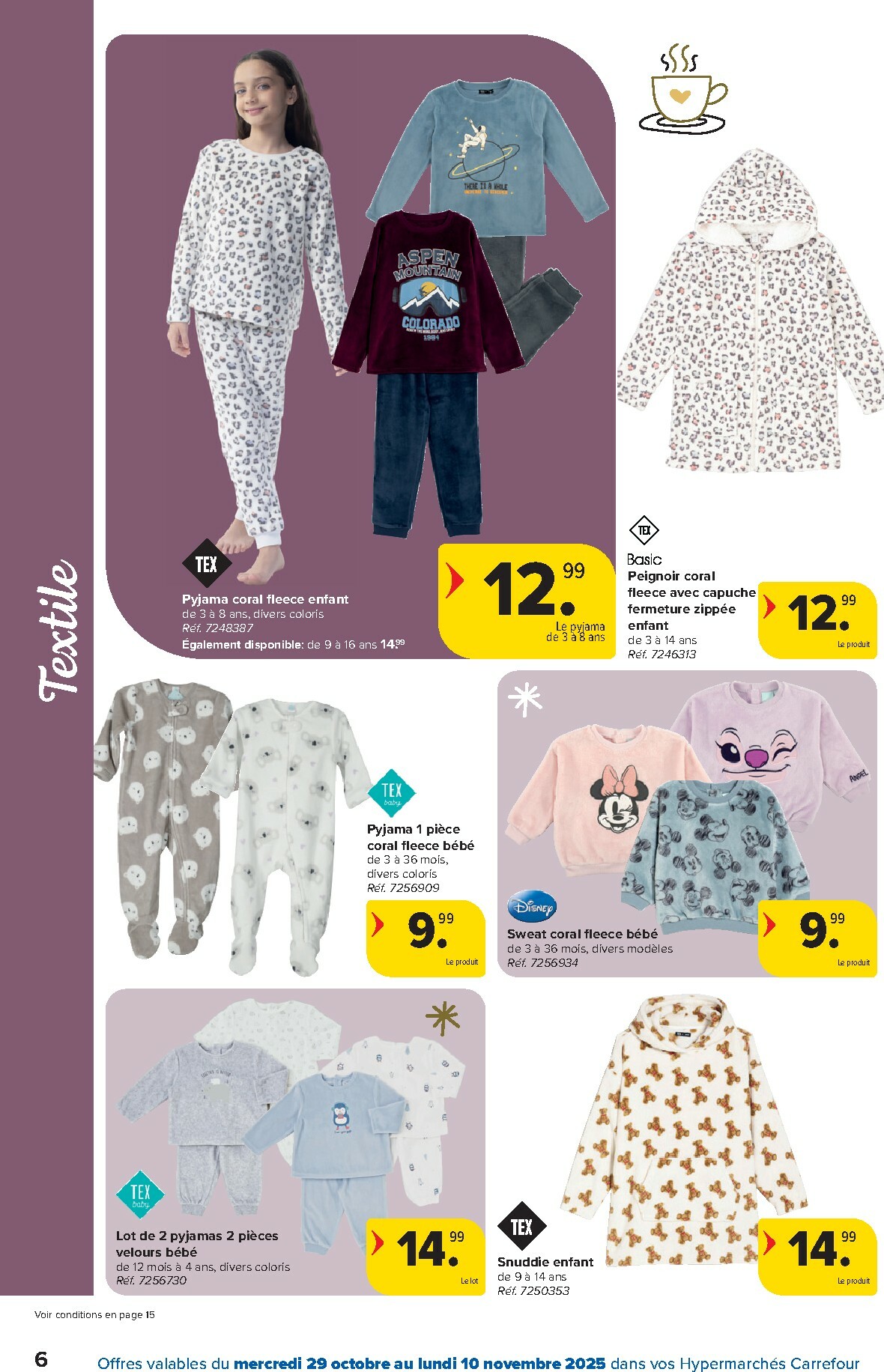 carrefour - De Carrefour Hypermarchés - Spécial Cocooning folder geldig vanaf 29/10 t/m 10/11 - page: 6